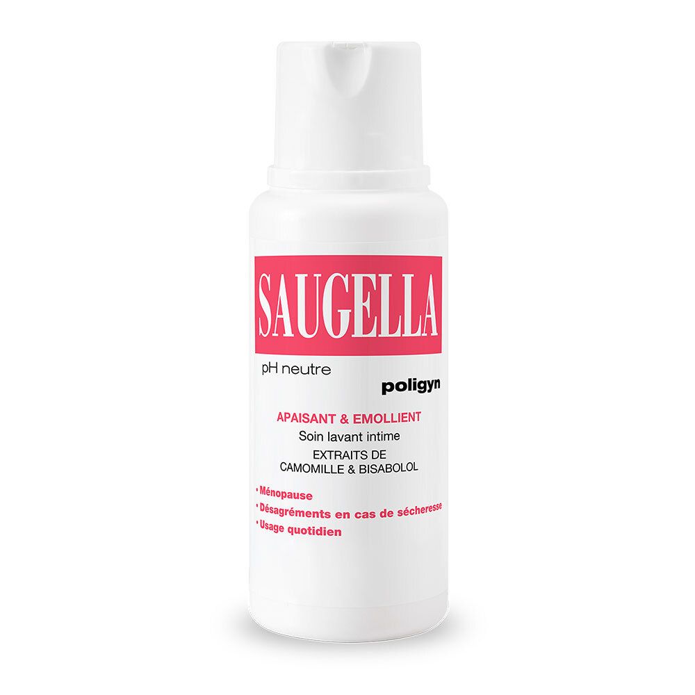 SAUGELLA POLIGYN LIGNE ROSE SOIN LAVANT INTIME - Soin lavant pour usage intime.  - fl 250
