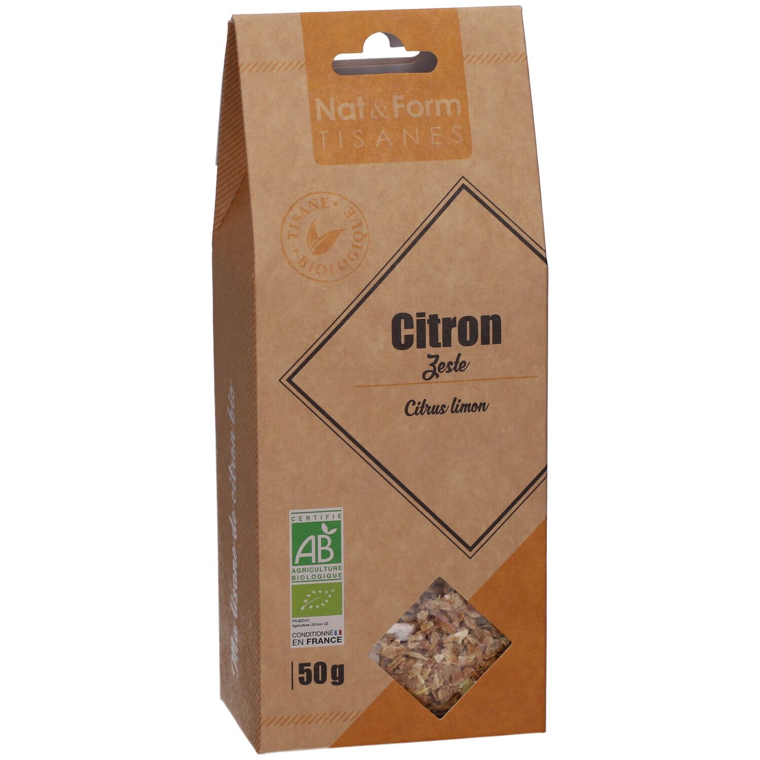 Nat&Form Tisane Citron bio