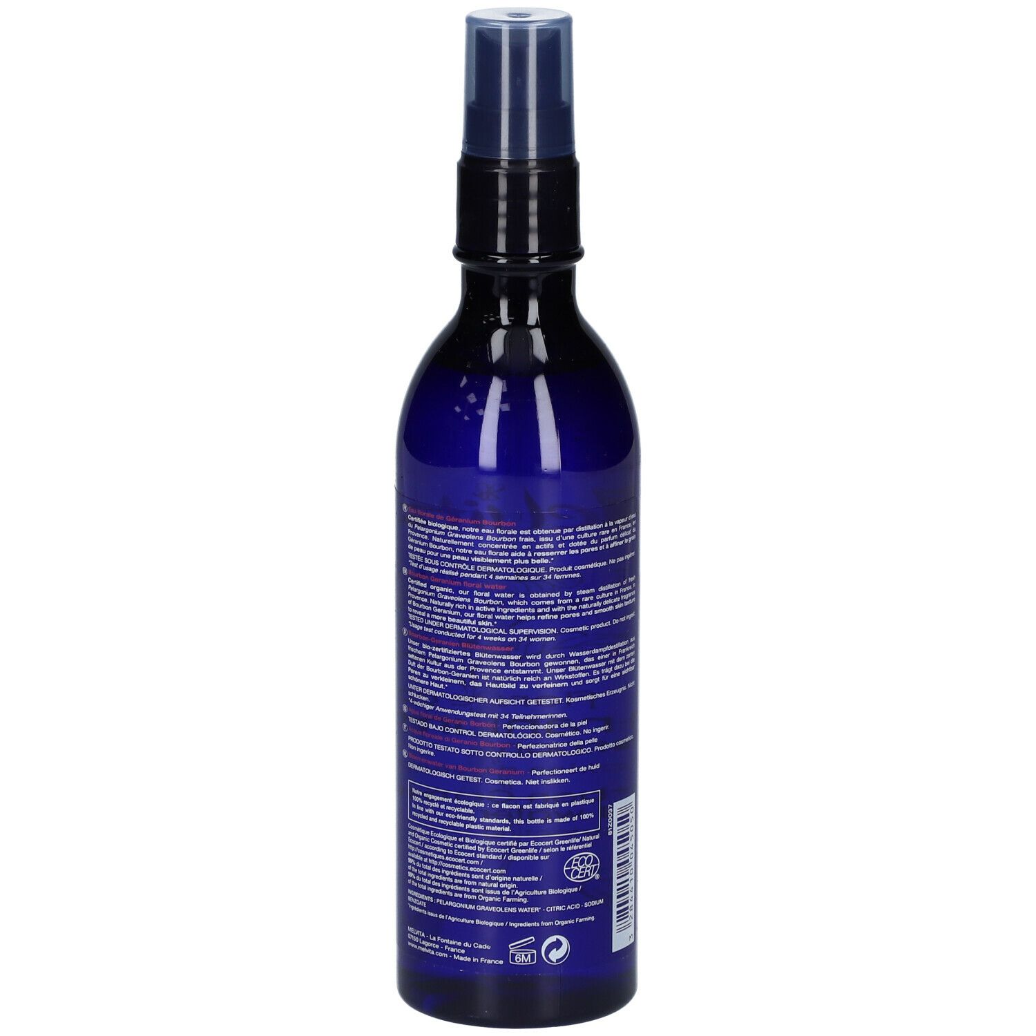 Melvita Eau Florale de Géranium