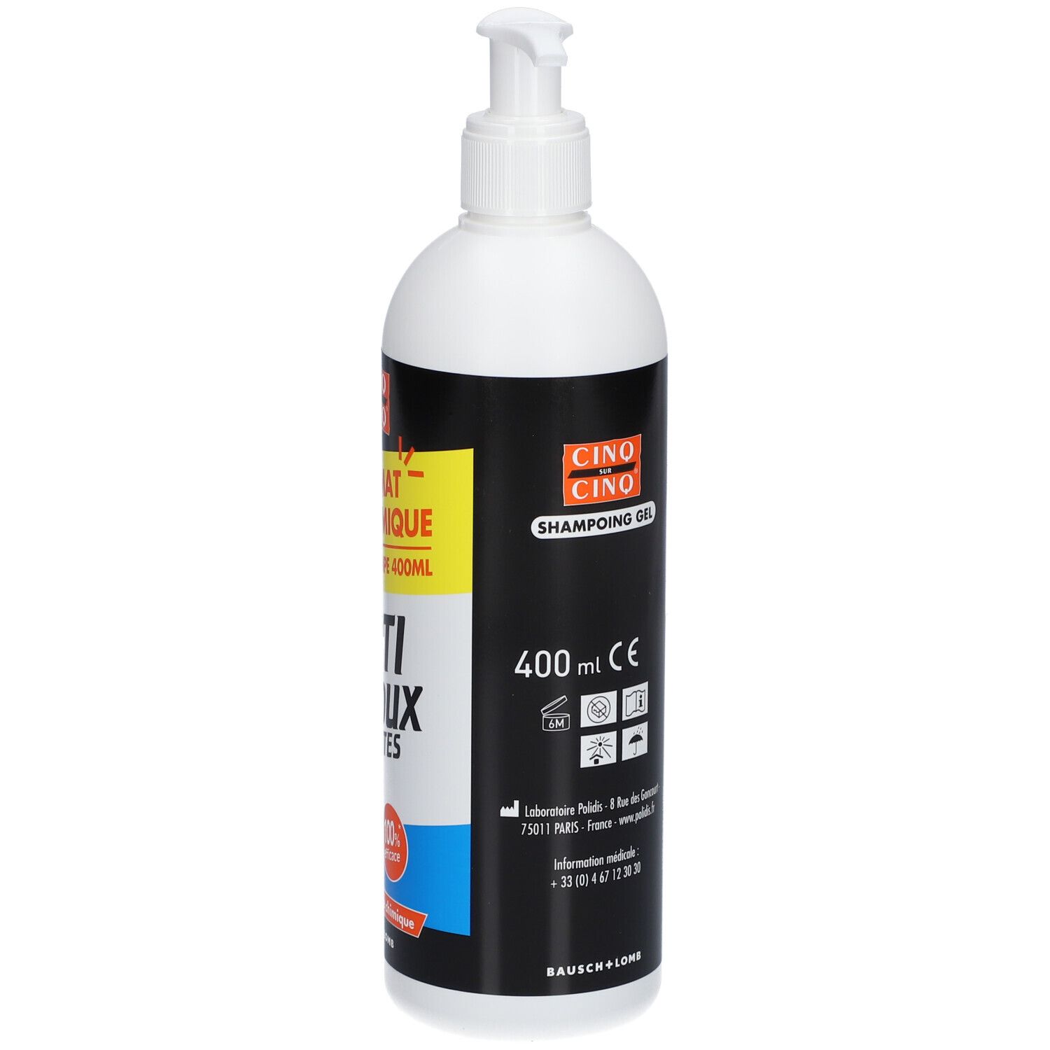 Cinq sur Cinq® Anti-Luis en Neten Gel Shampoo