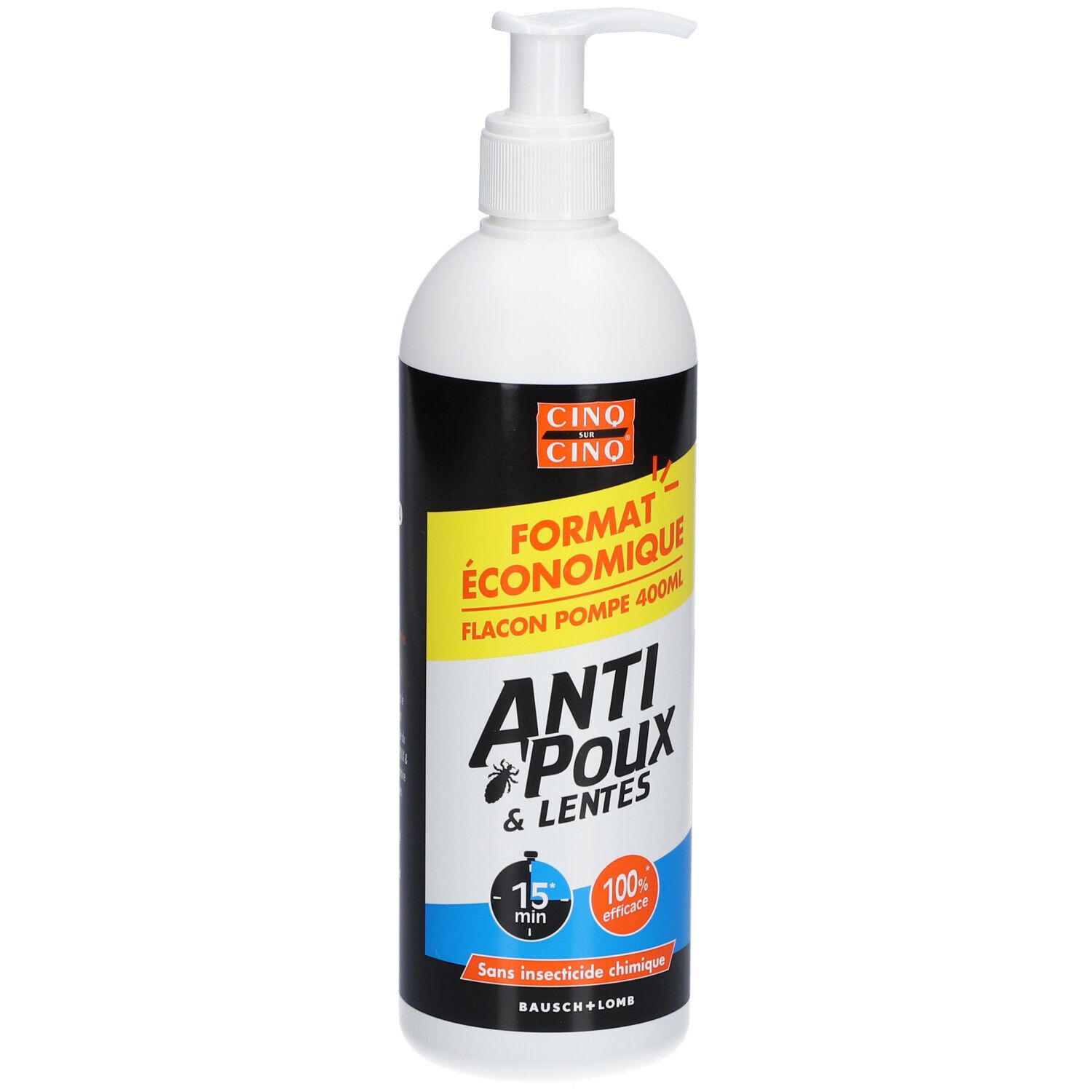 Cinq sur Cinq® Anti-Luis en Neten Gel Shampoo