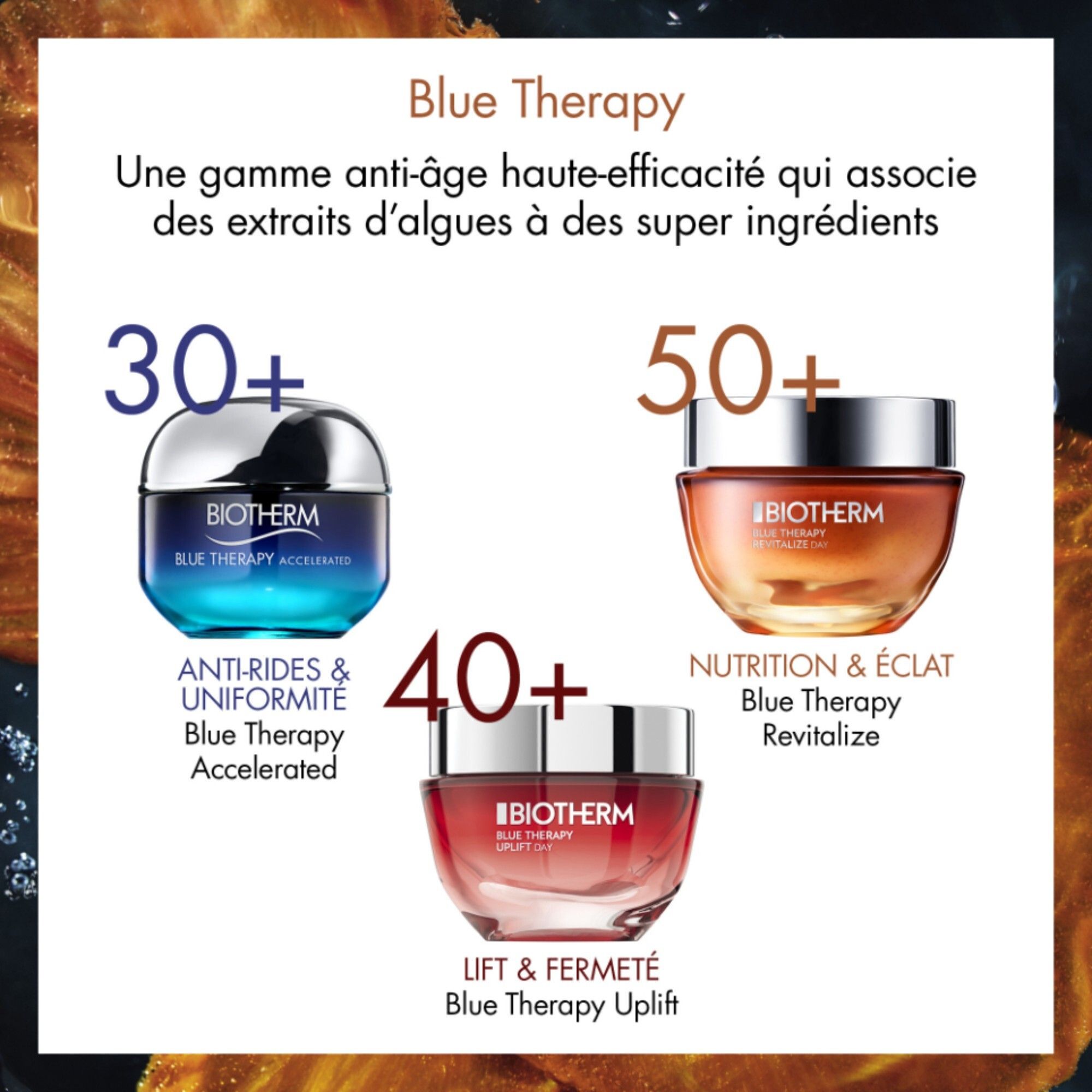 Biotherm Blue Therapy Amber Crème Nuit Anti-âge