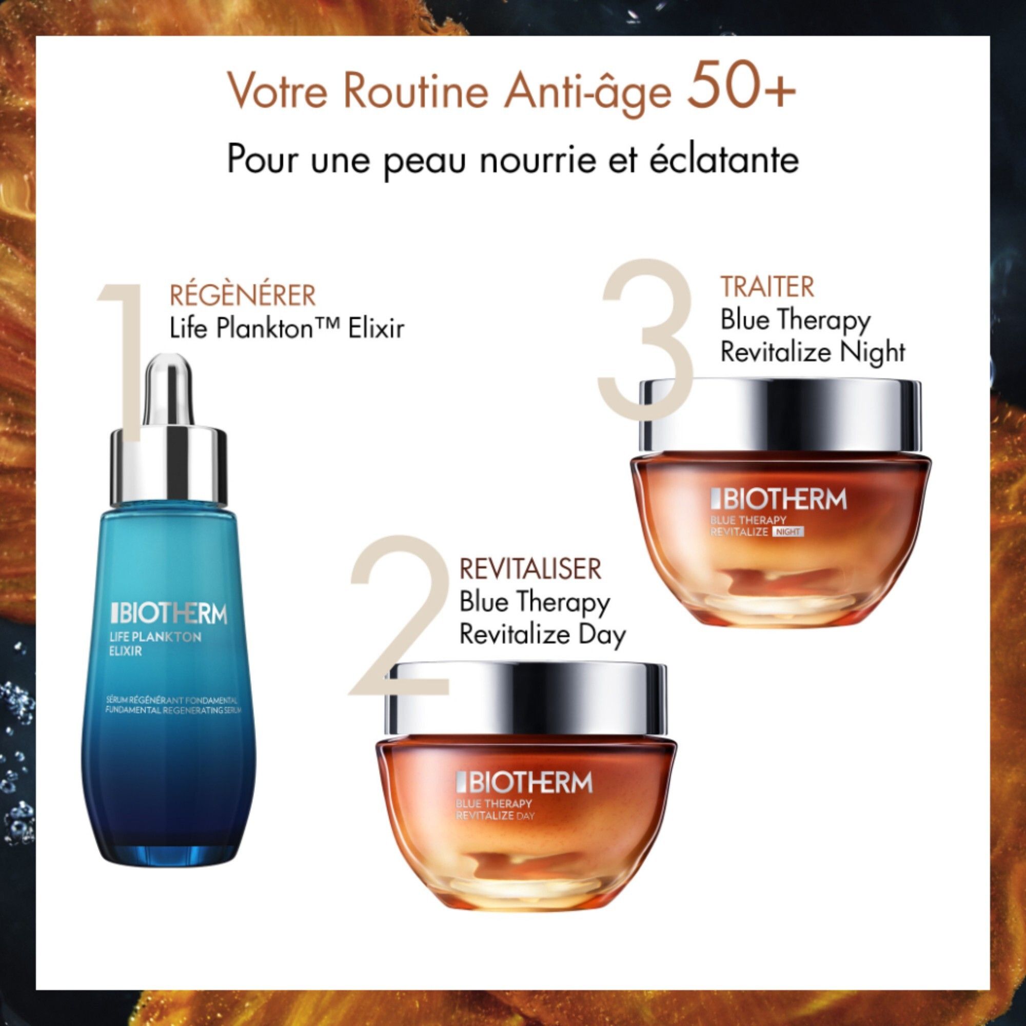Biotherm Blue Therapy Amber Crème Nuit Anti-âge