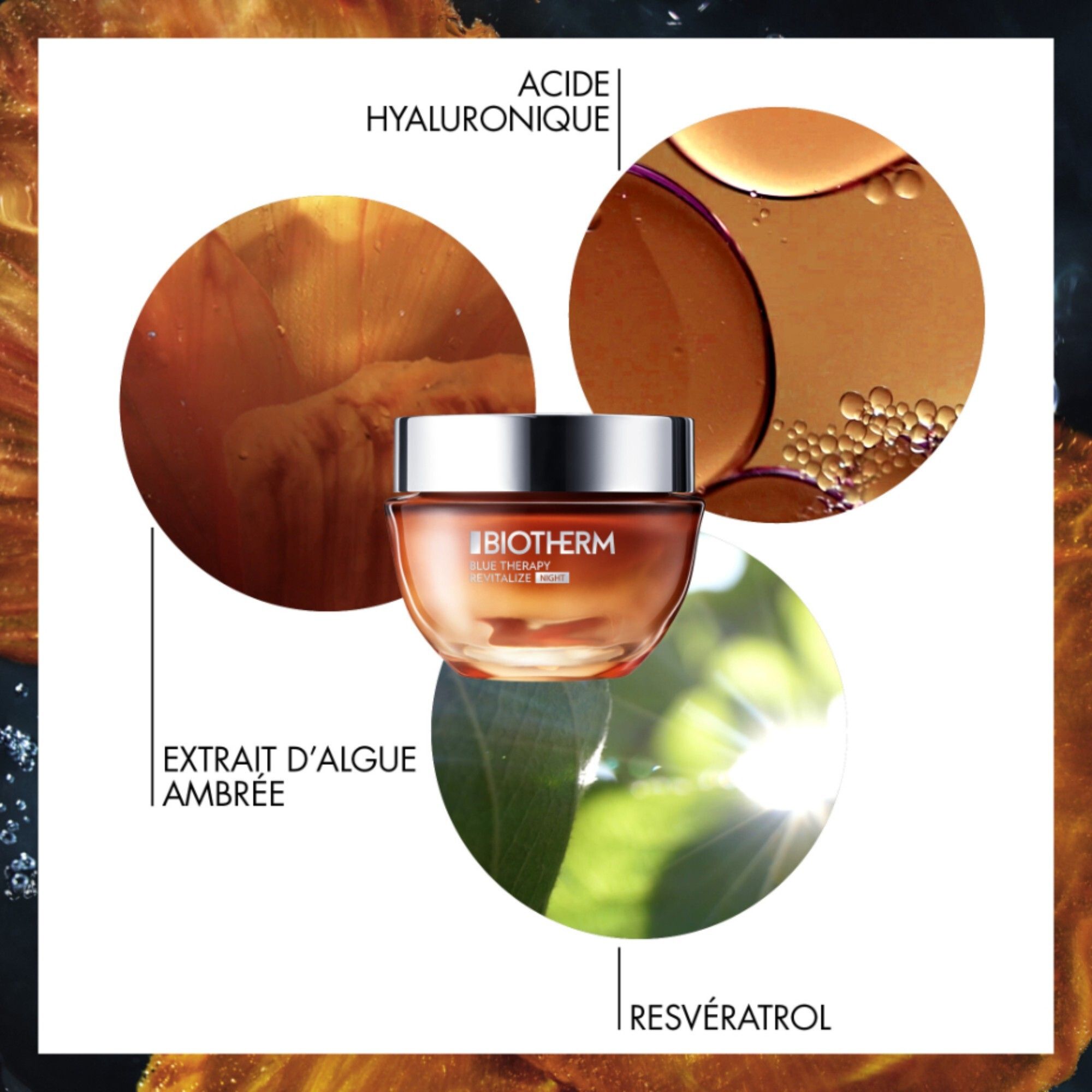 Biotherm Blue Therapy Amber Crème Nuit Anti-âge