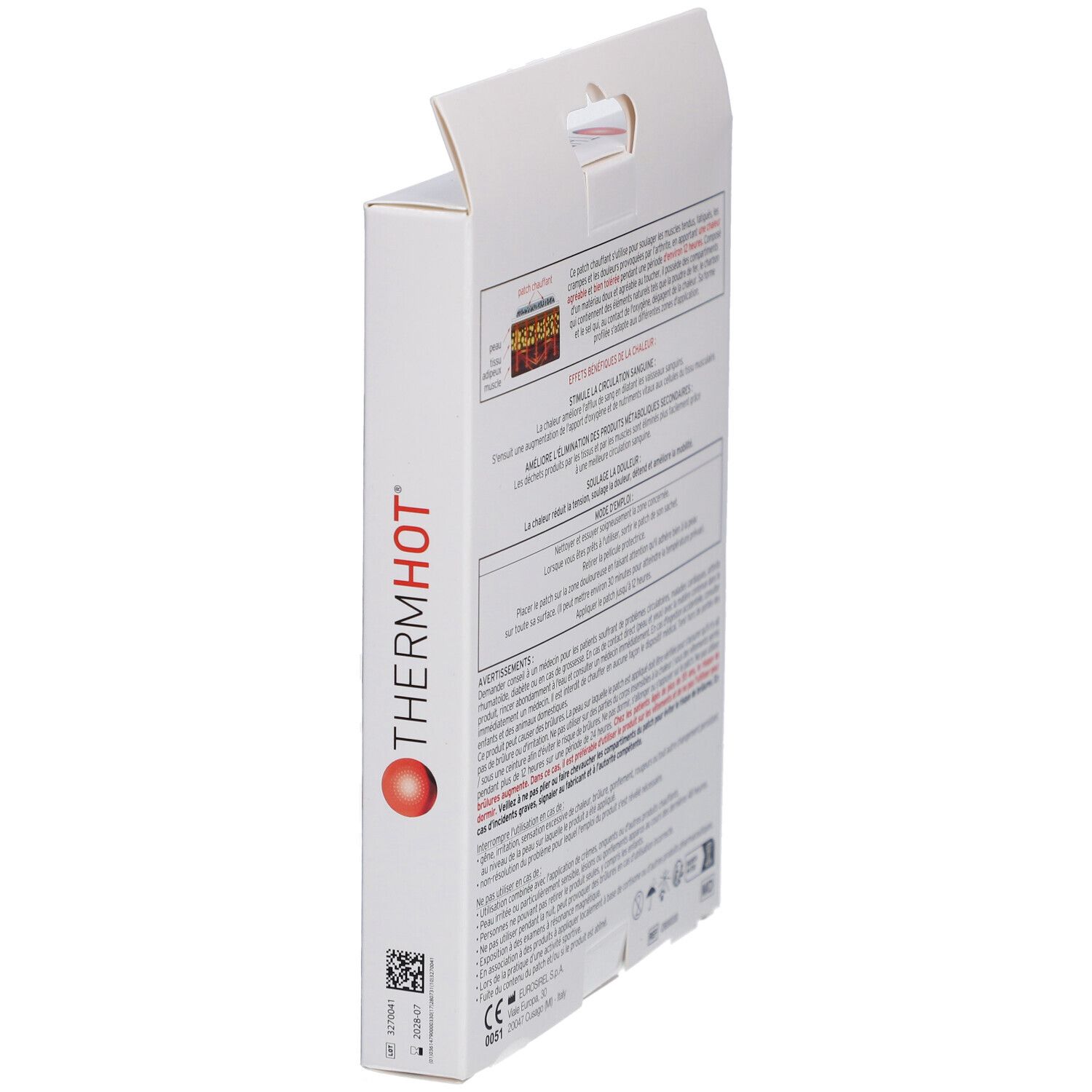 ThermHot Compresse chauffante 3-en-1 nuque, dos, épaule
