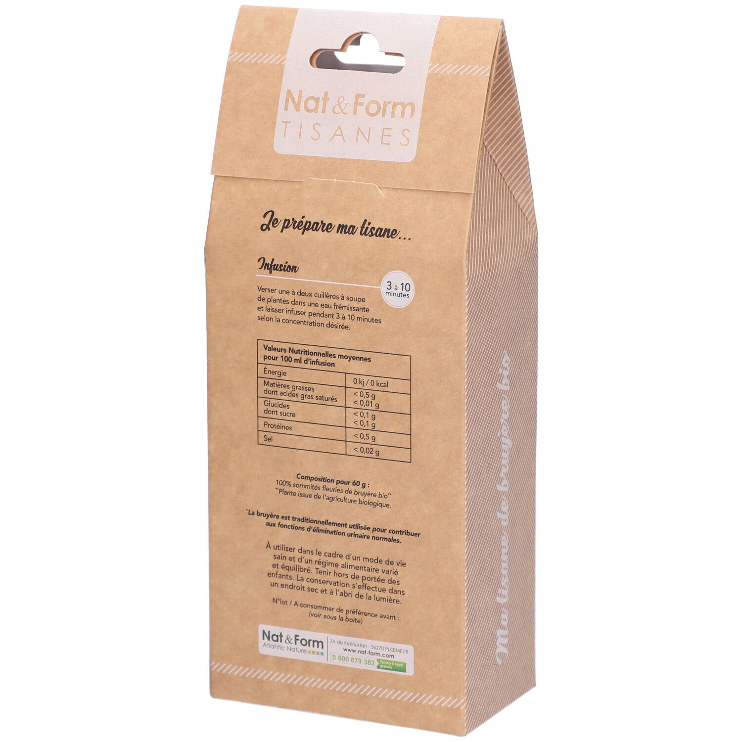 Nat&Form Tisane Bruyère bio