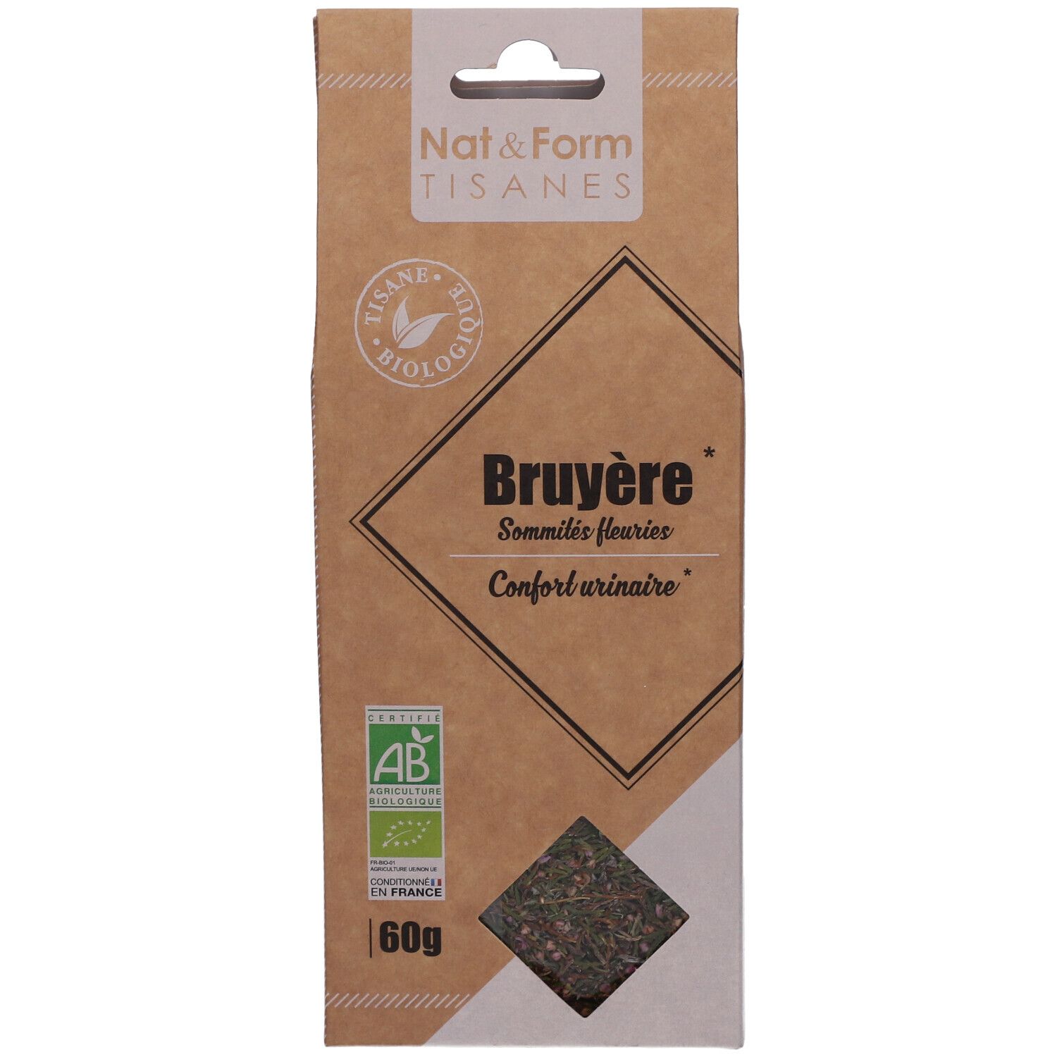 Nat&Form Tisane Bruyère bio