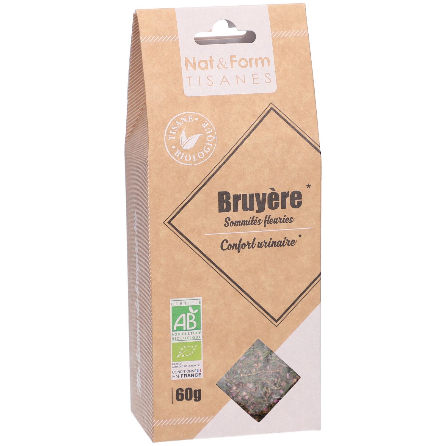 Nat&Form Tisane Bruyère bio