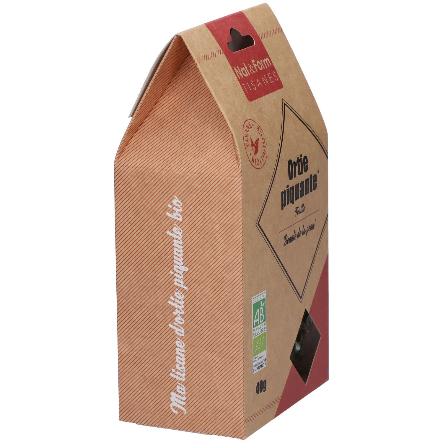 Nat&Form Brandnetel Kruidenthee Pikant bio