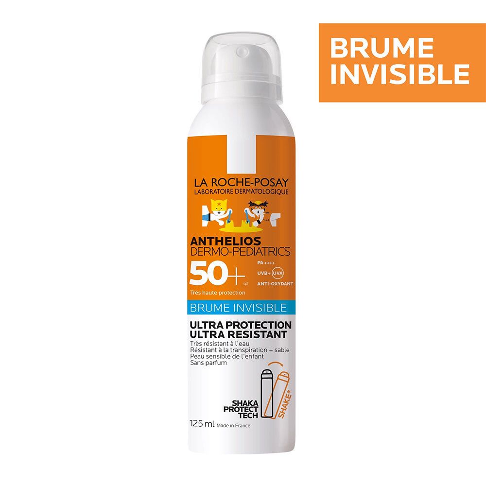 ANTHELIOS DERMO PEDIATRICS BRUME SPF 50+ SANS PARFUM - Brume invisible enfant dermo-pediat