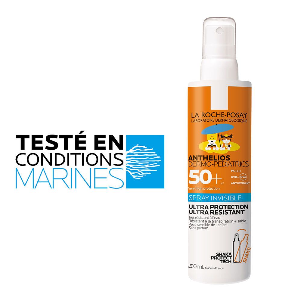 ANTHELIOS DERMO PEDIATRICS  SPRAY ENFANT SPF 50+ SANS PARFUM - Spray invisible enfant derm