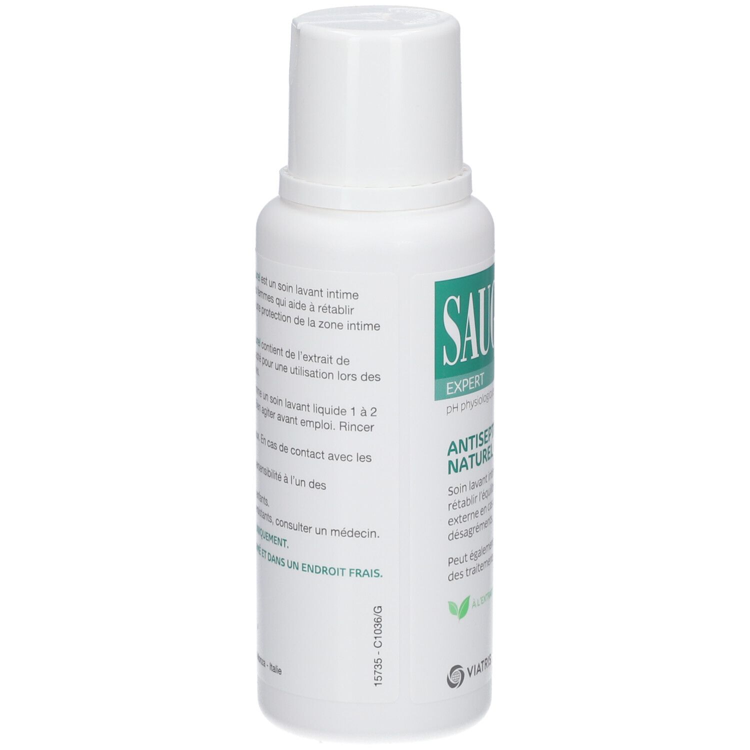 SAUGELLA LIGNE VERTE SOLUTION ANTISEPTIQUE - Solution lavante antiseptique pour usage inti