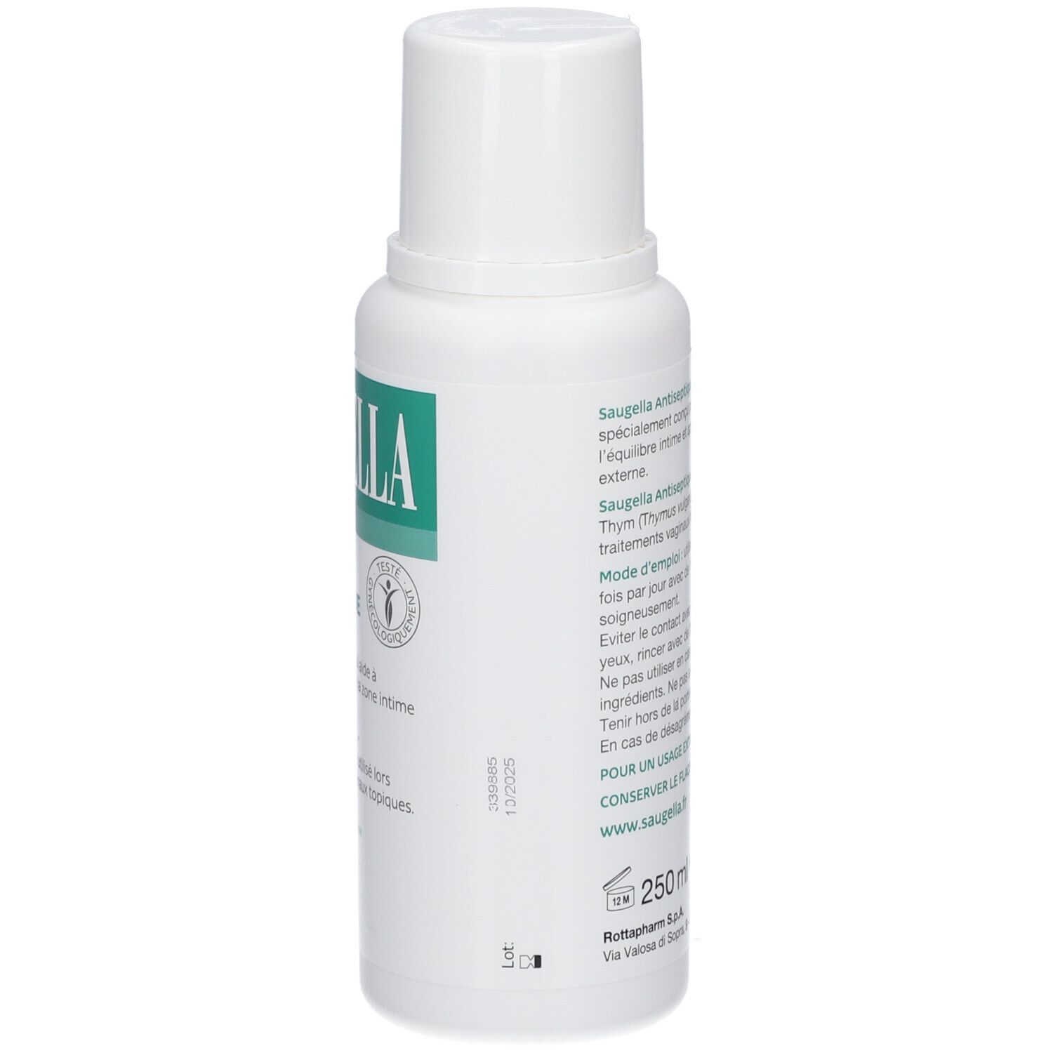 SAUGELLA LIGNE VERTE SOLUTION ANTISEPTIQUE - Solution lavante antiseptique pour usage inti