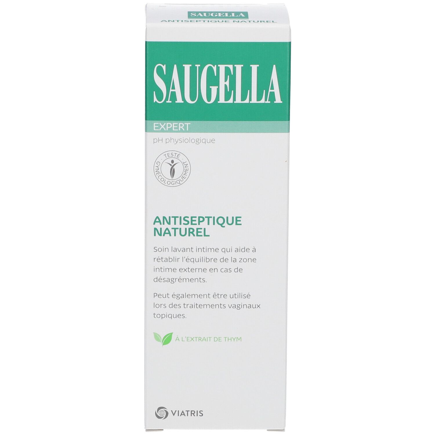 SAUGELLA LIGNE VERTE SOLUTION ANTISEPTIQUE - Solution lavante antiseptique pour usage inti