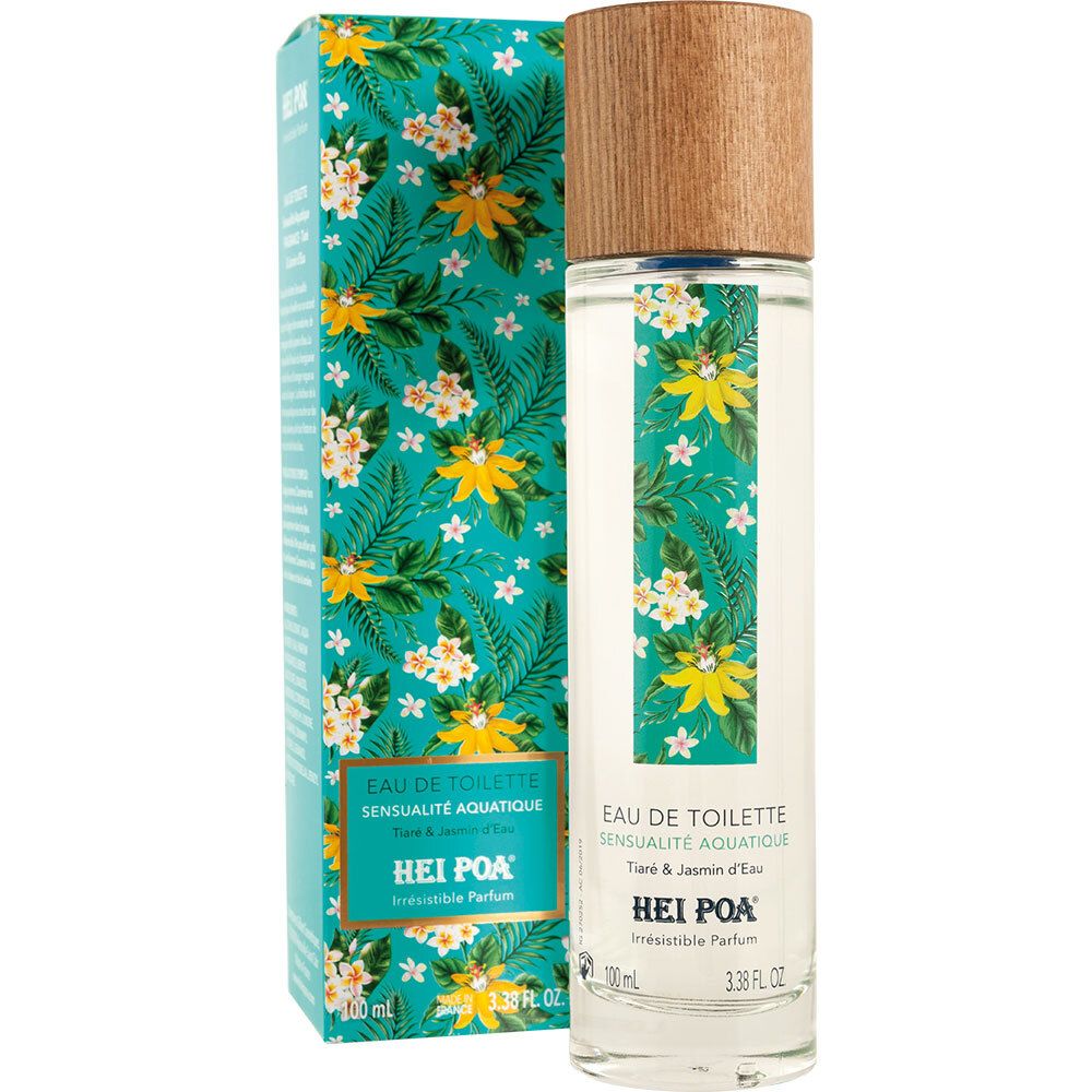 HEI POA® Eau de toilette Sensualité Aquatique - Tiaré & Jasmin d’Eau