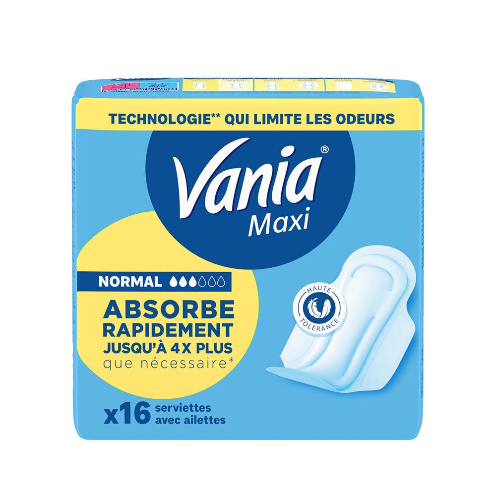 Vania Maxi Confort Maandverbanden Normal +