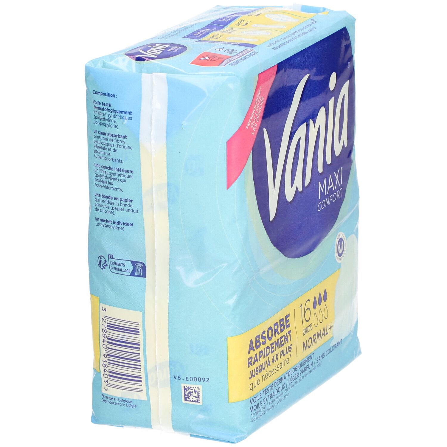 Vania Maxi Confort Serviettes Normal +