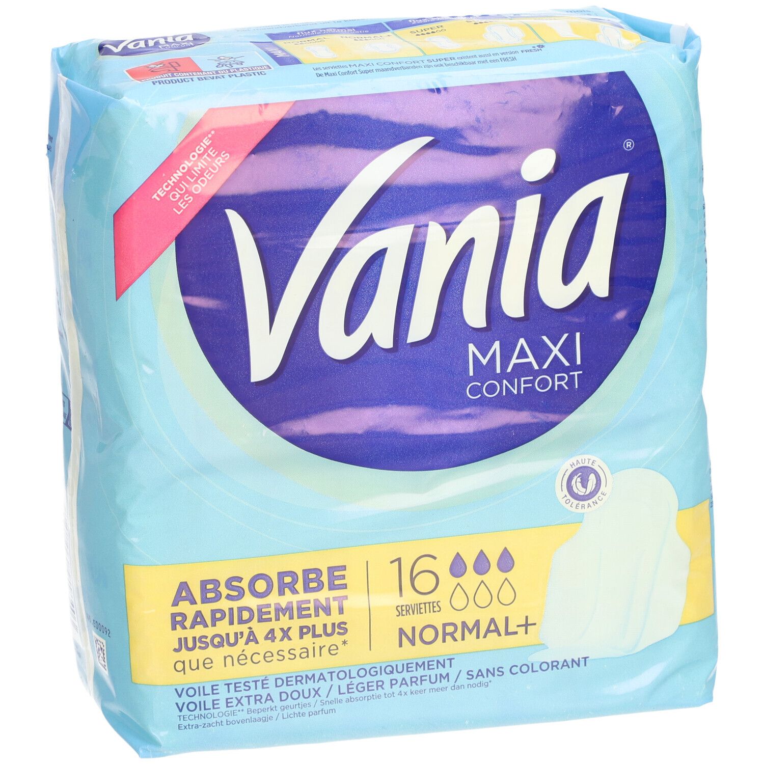 Vania Maxi Confort Serviettes Normal +