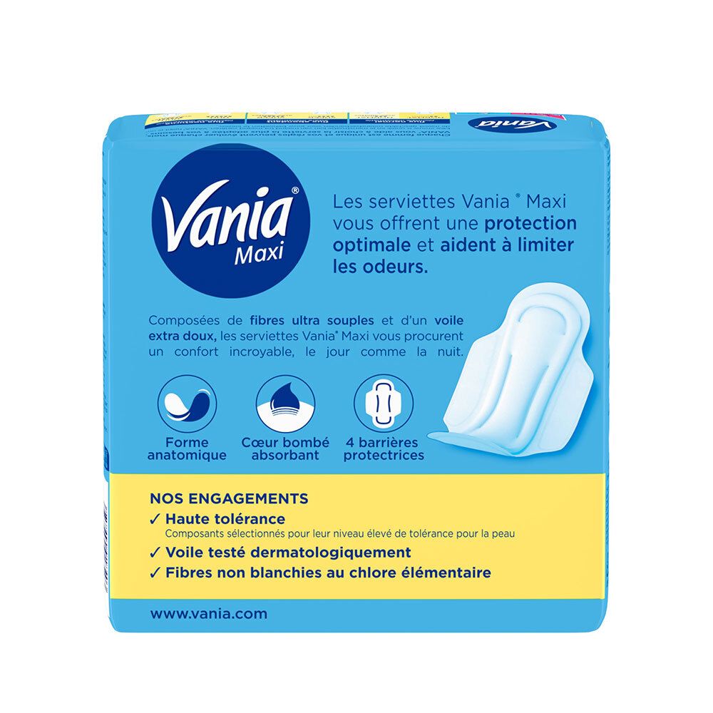 Vania Maxi Confort Maandverbanden Normal +