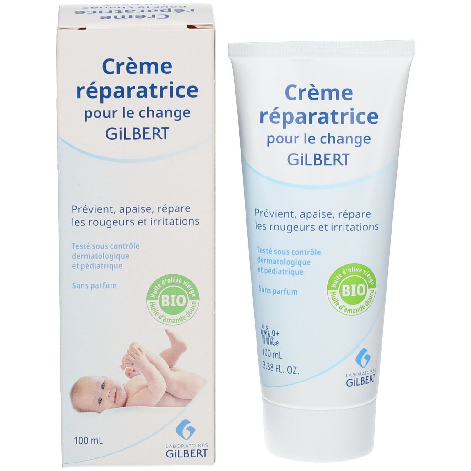 GILBERT Crème réparatrice pour le change