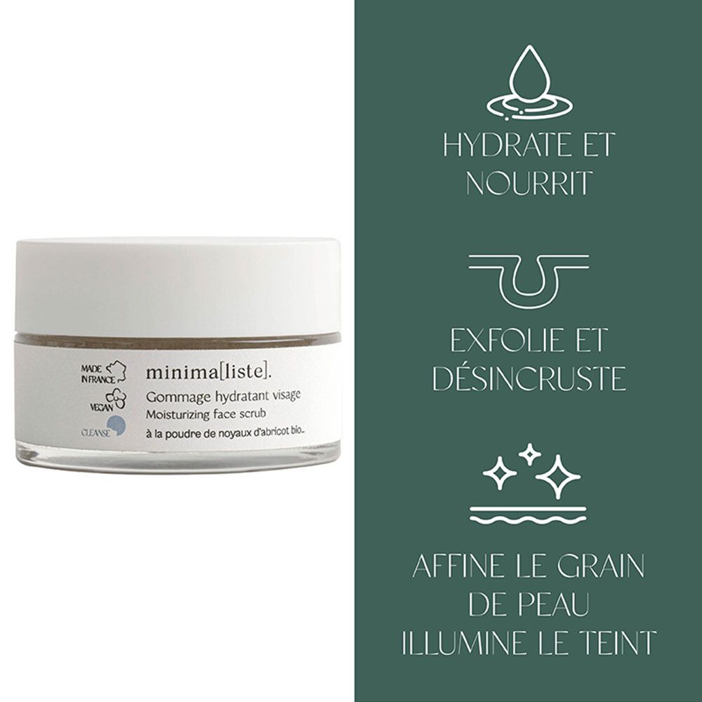 MINIMALISTE Hydraterende gezichtsscrub