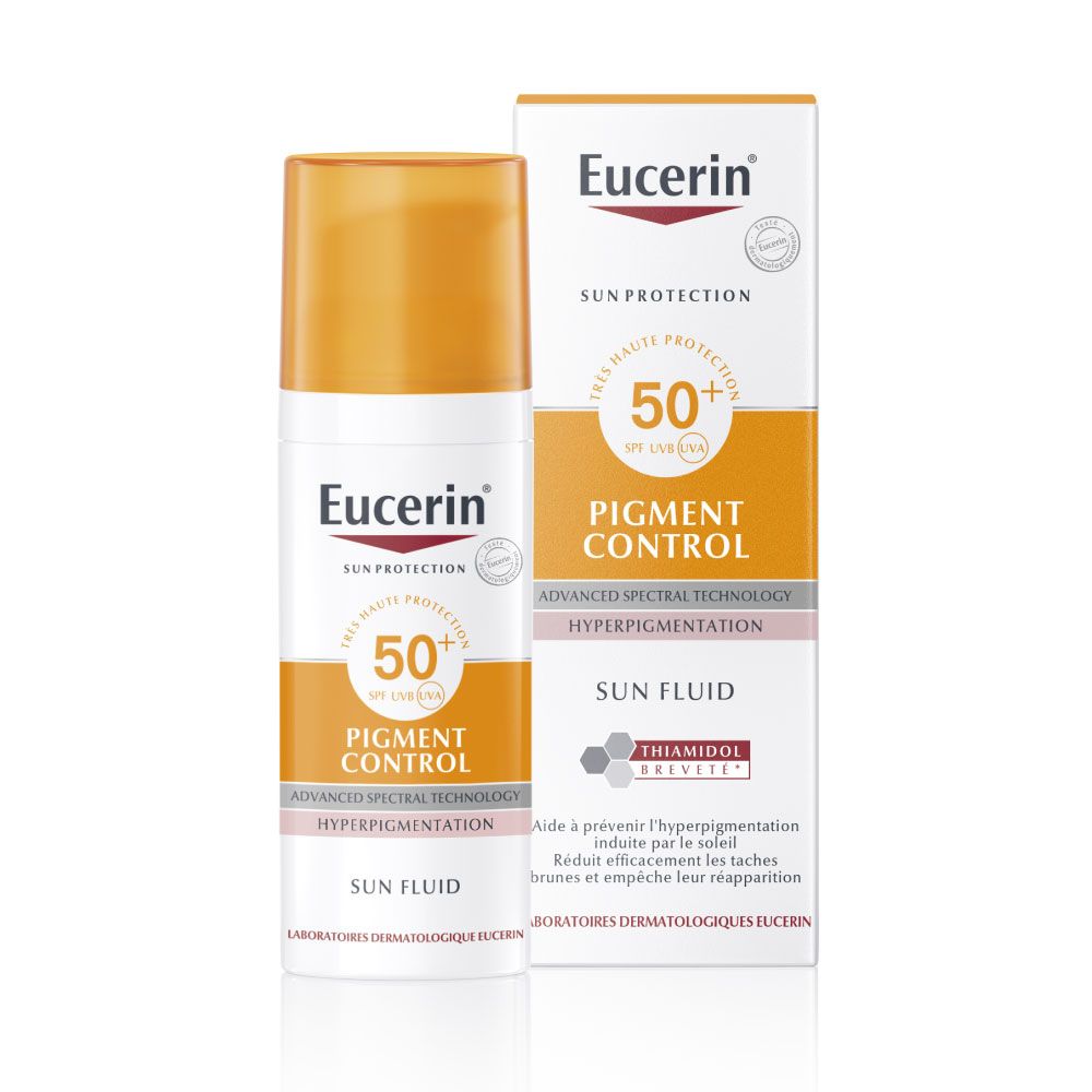 EUCERIN SUN PROTECTION PIGMENT CONTROL FLUID SPF 50+ - Fluide solaire très haute protectio