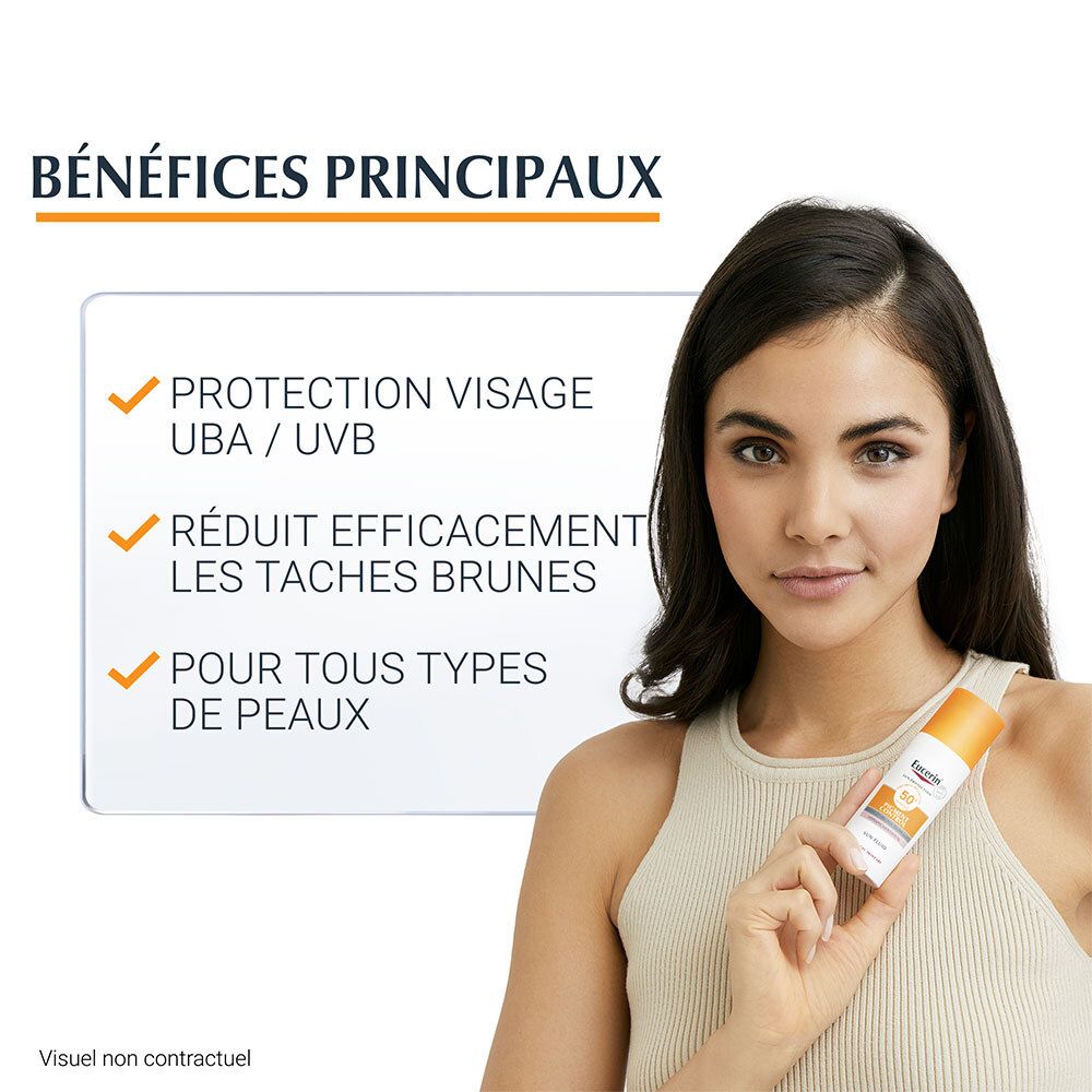 EUCERIN SUN PROTECTION PIGMENT CONTROL FLUID SPF 50+ - Fluide solaire très haute protectio