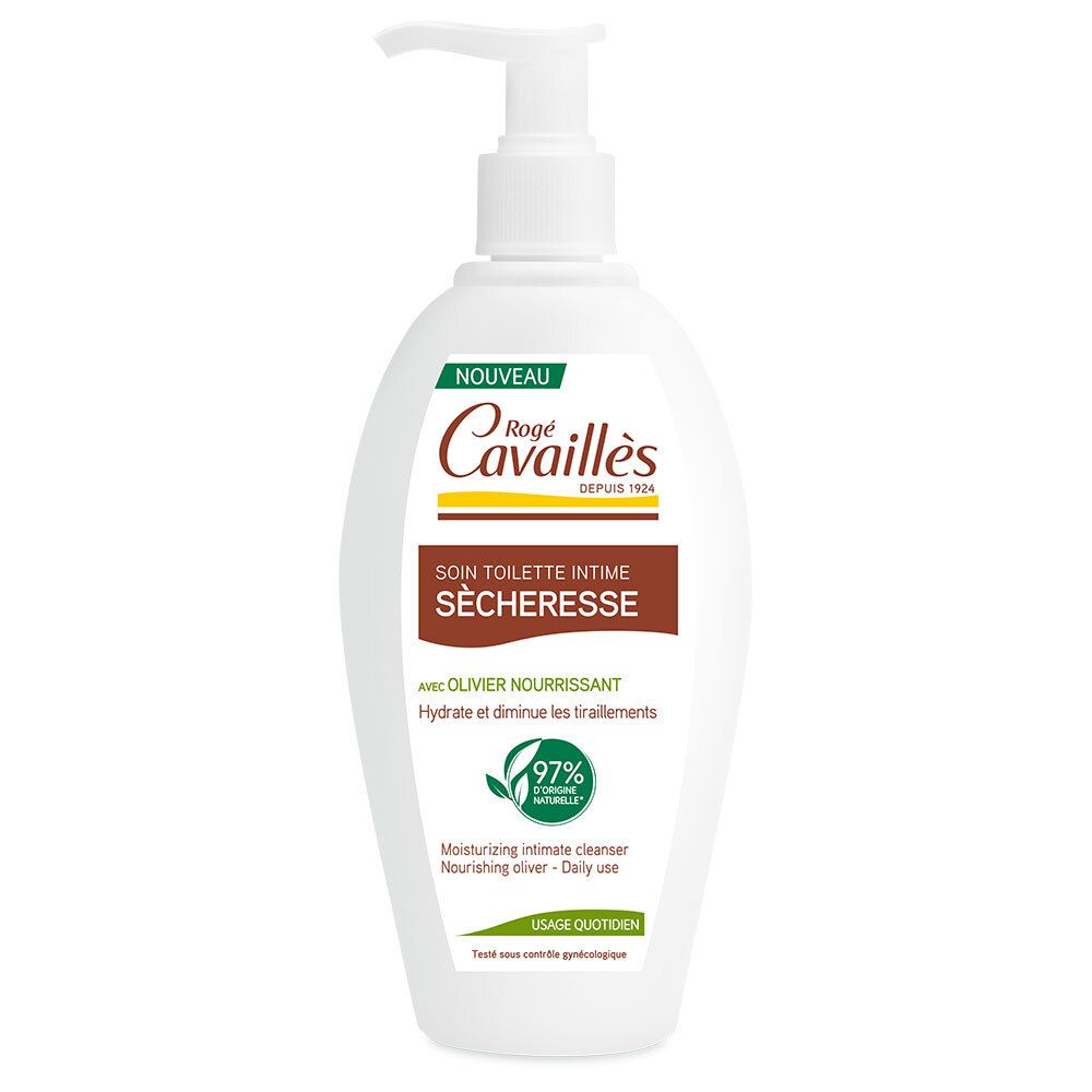 ROGÉ CAVAILLÈS SOIN TOILETTE INTIME SÉCHERESSE - Gel de toilette pour usage intime.  - fl
