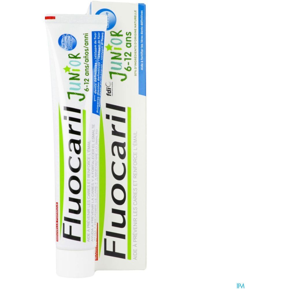 FLUOCARIL JUNIOR DENTIFRICE - Gel dentifrice bi-fluoré, bubble gum.  - tube 75 ml