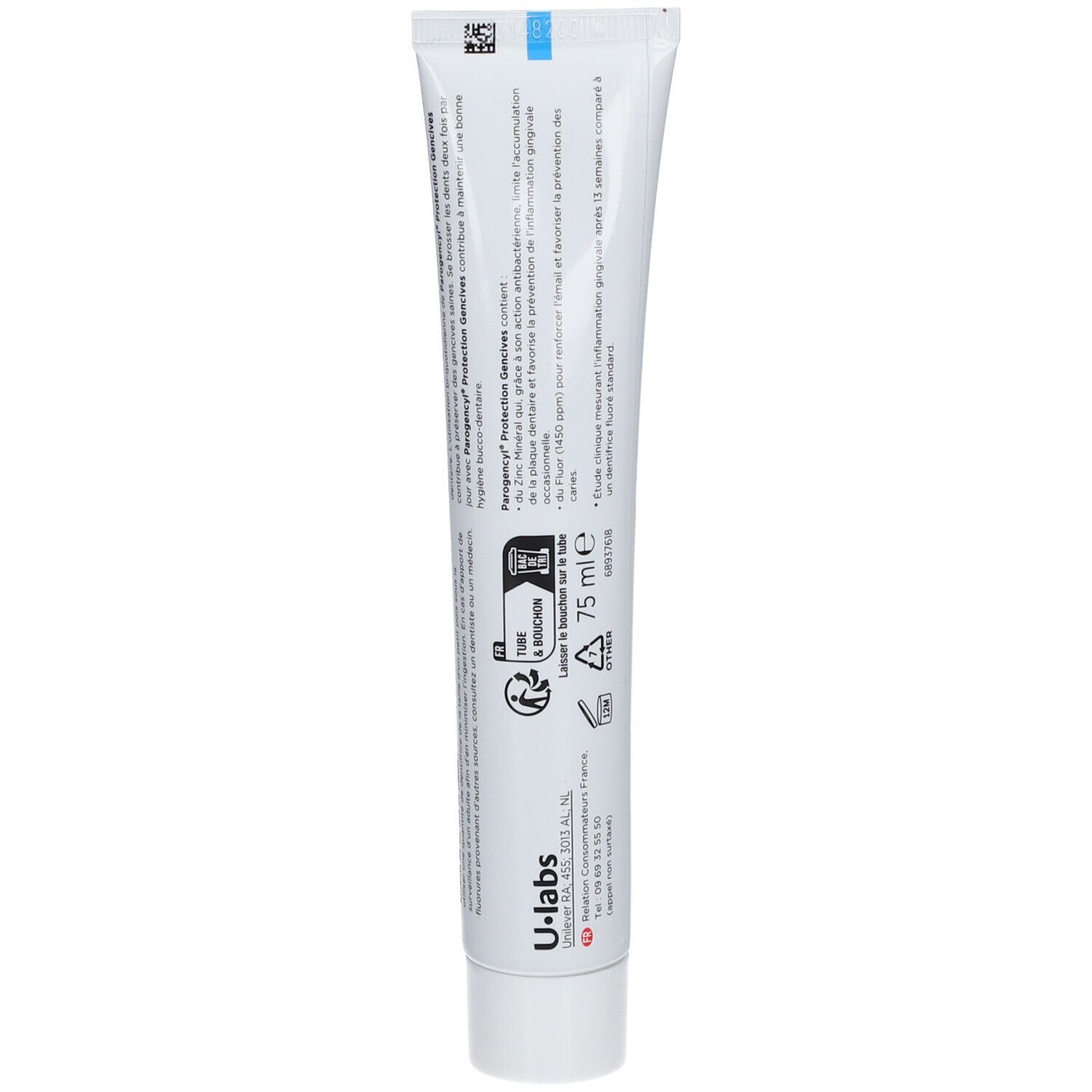 PAROGENCYL PROT GENC MENTHE 75ML