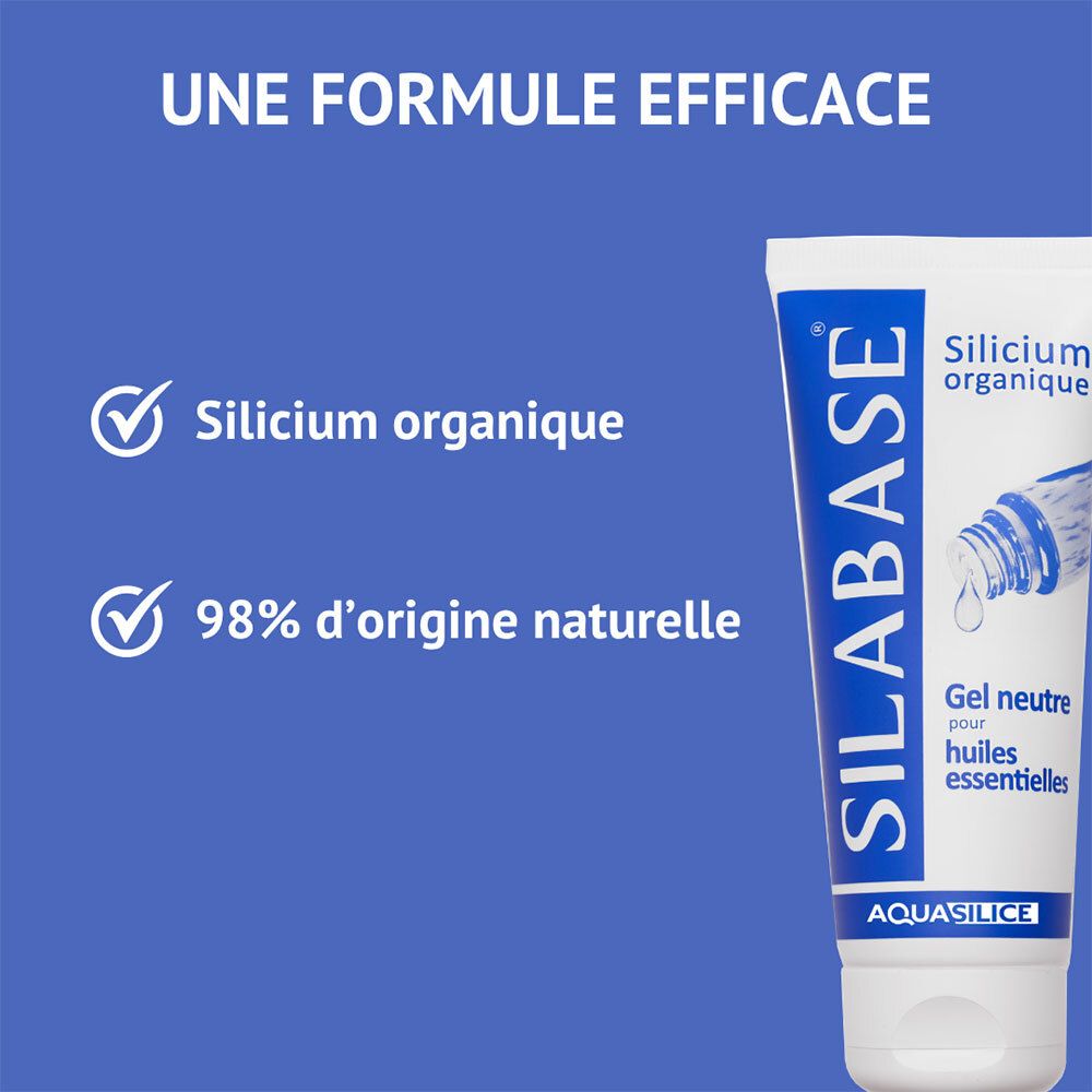 Aquasilice Gel Neutre: Organisch Silicium, 98% van natuurlijke oorsprong.
