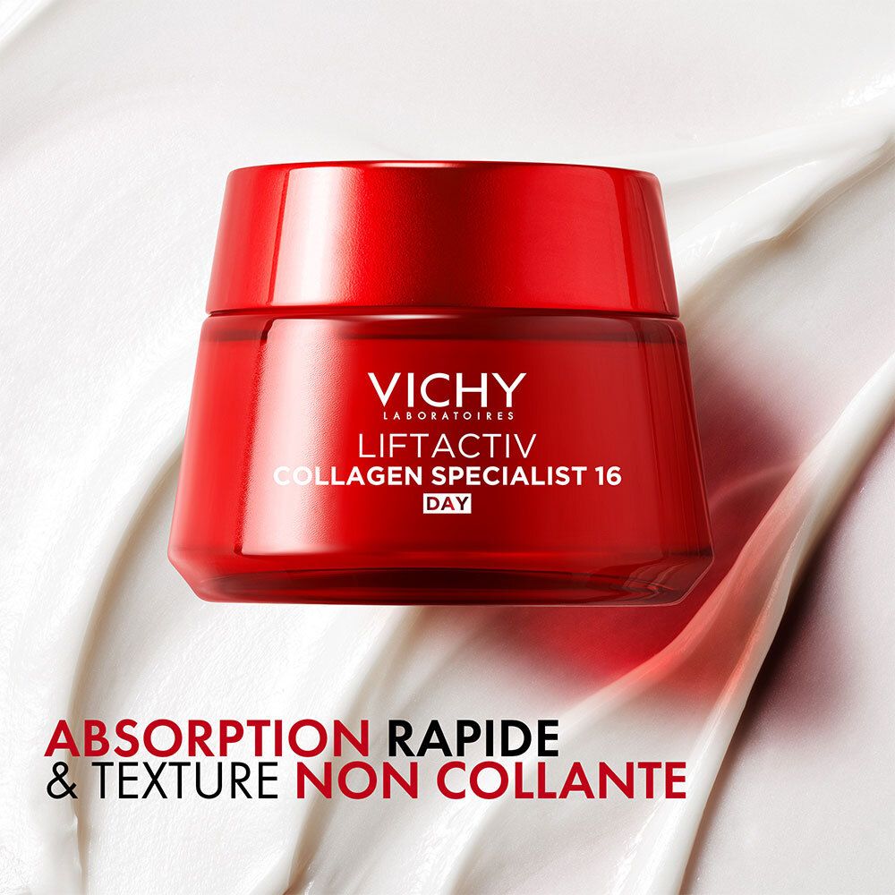 VICHY CRÈME NUIT LIFTACTIV COLLAGEN SPECIALIST 16. Pot 50 ml