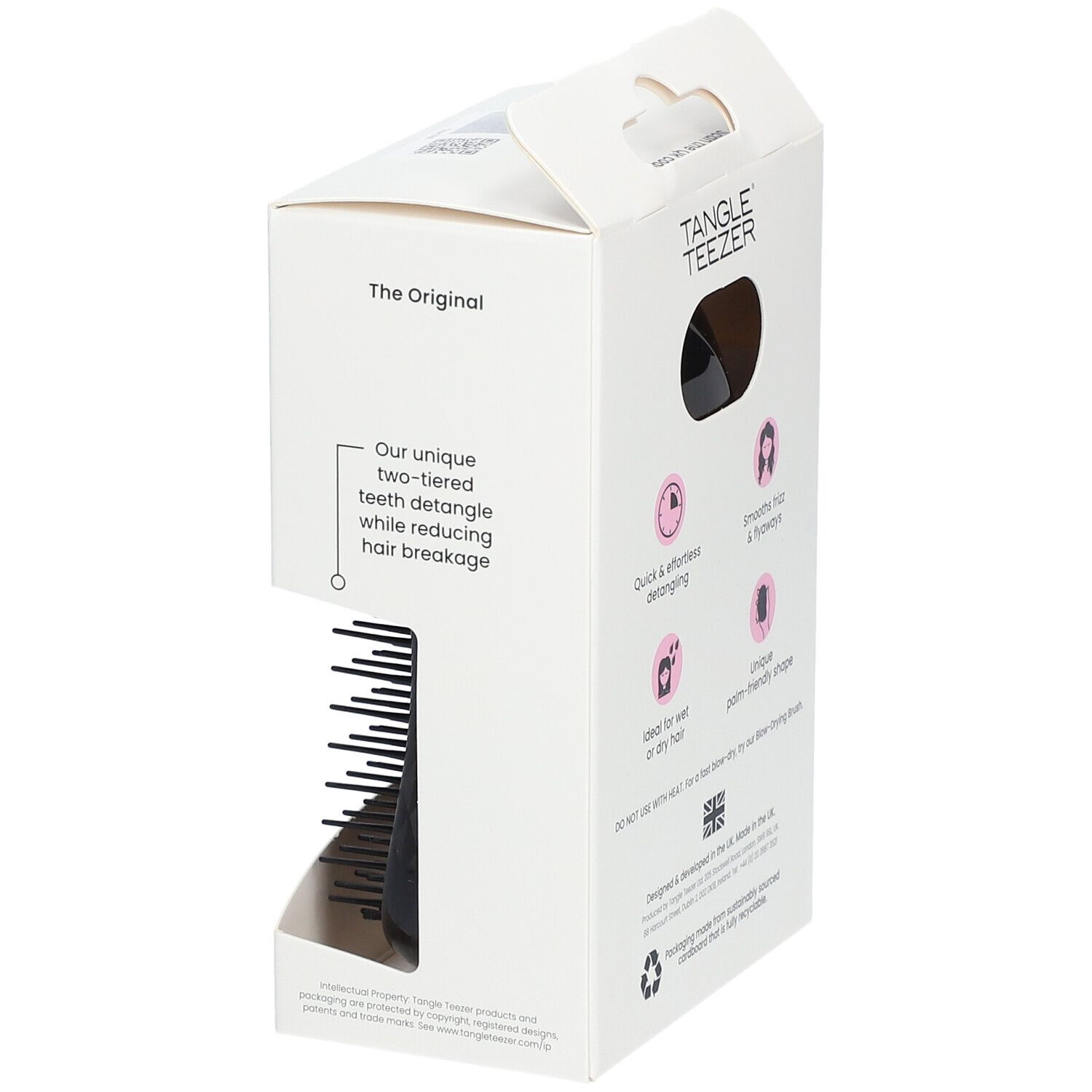 TANGLE TEEZER® The Original Zwarte Ontklittende Borstel