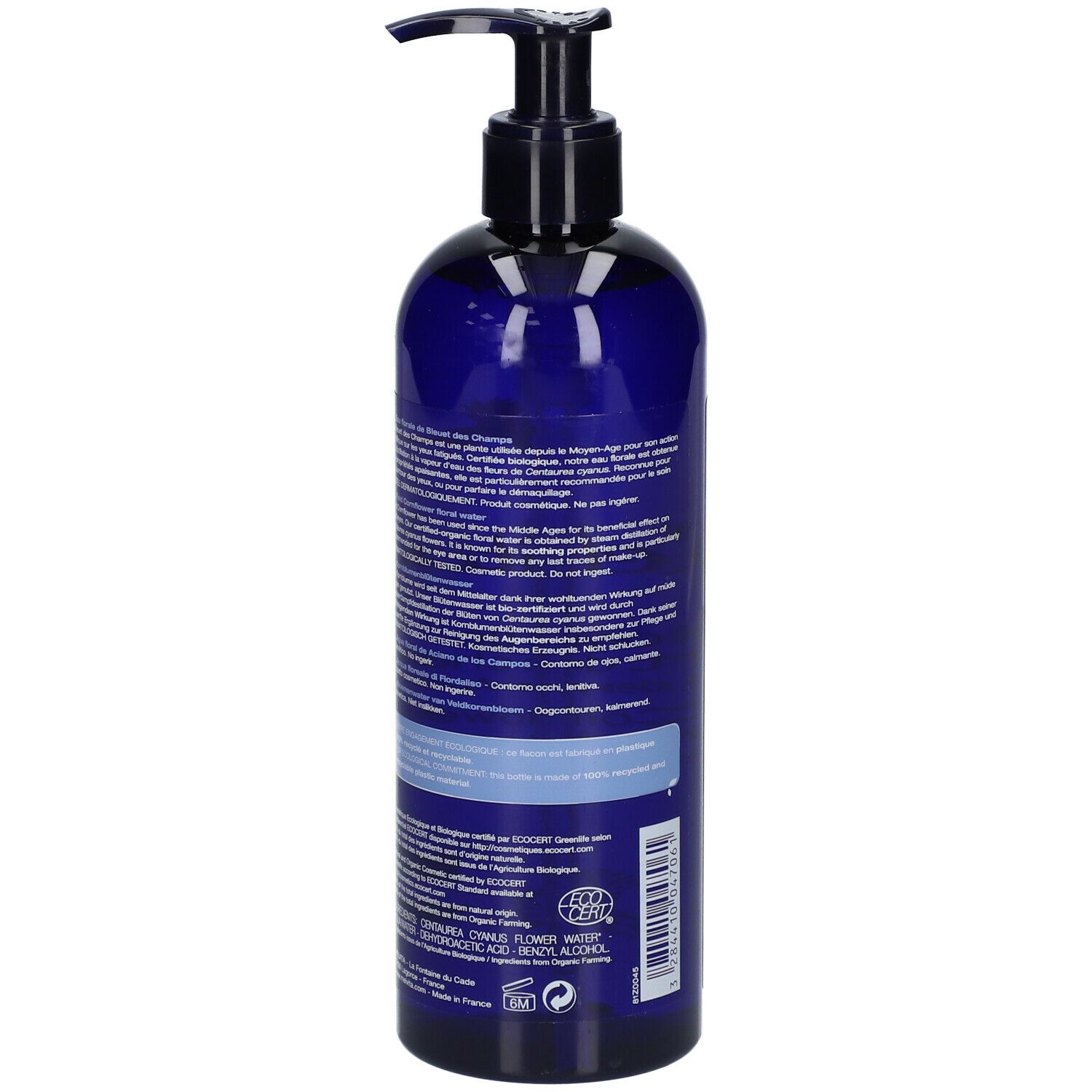 Melvita Field Cornflower floral water