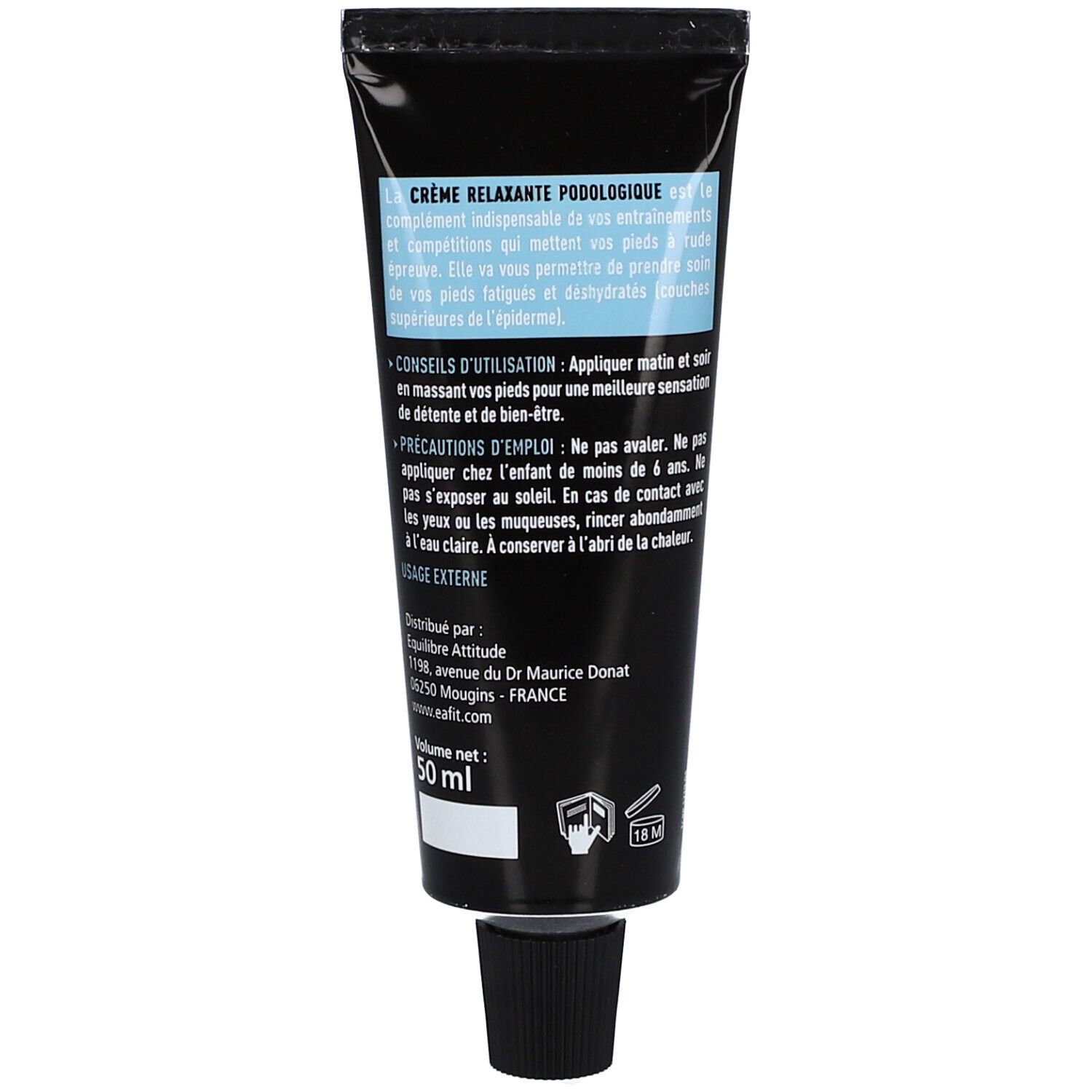 EA Fit® CARE PODOLOGISCH RELAXING CREAM 50 ML