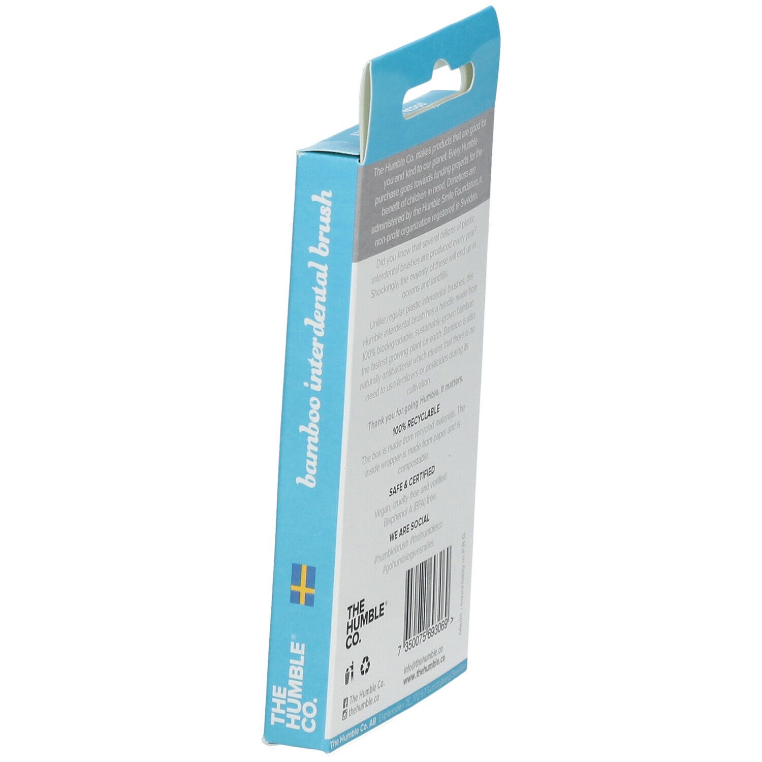 The Humble Co. Humble Interdental Brush® Brossette interdentaire en bambou Taille 3 - 0,6 mm