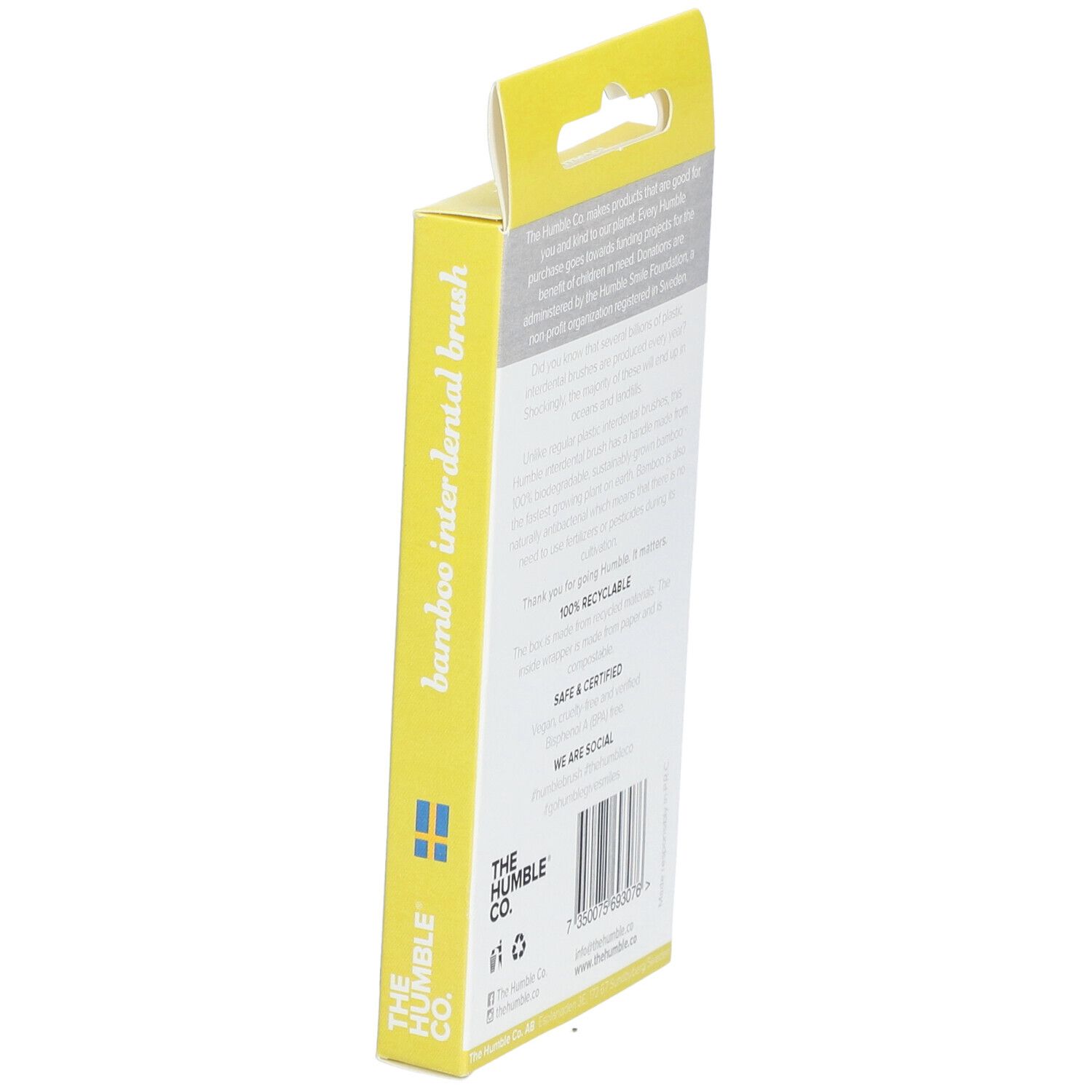 The Humble Co. Humble Interdental Brush® Brossette interdentaire en bambou Taille 4 - 0,7 mm