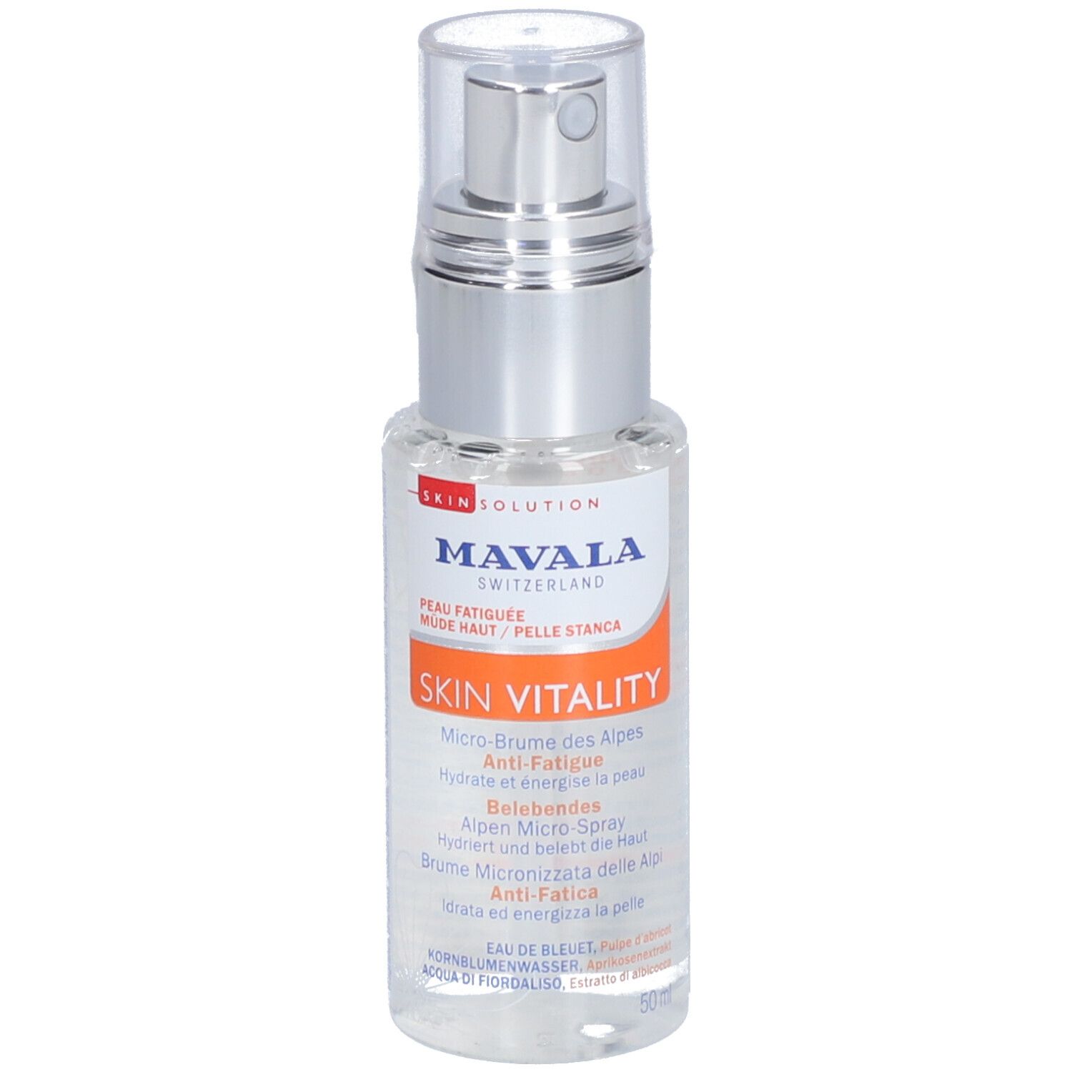Mavala SKIN VITALITY Micro-Brume des Alpes Anti-Fatigue