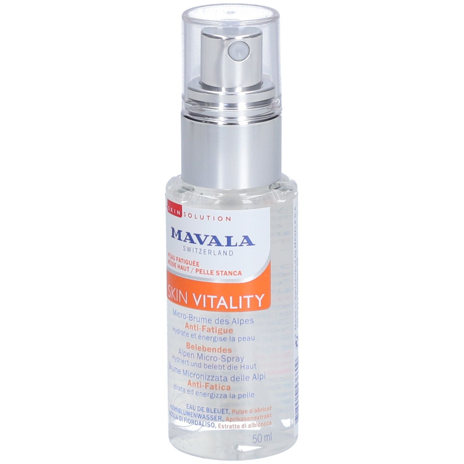 Mavala SKIN VITALITY Micro-Brume des Alpes Anti-Fatigue
