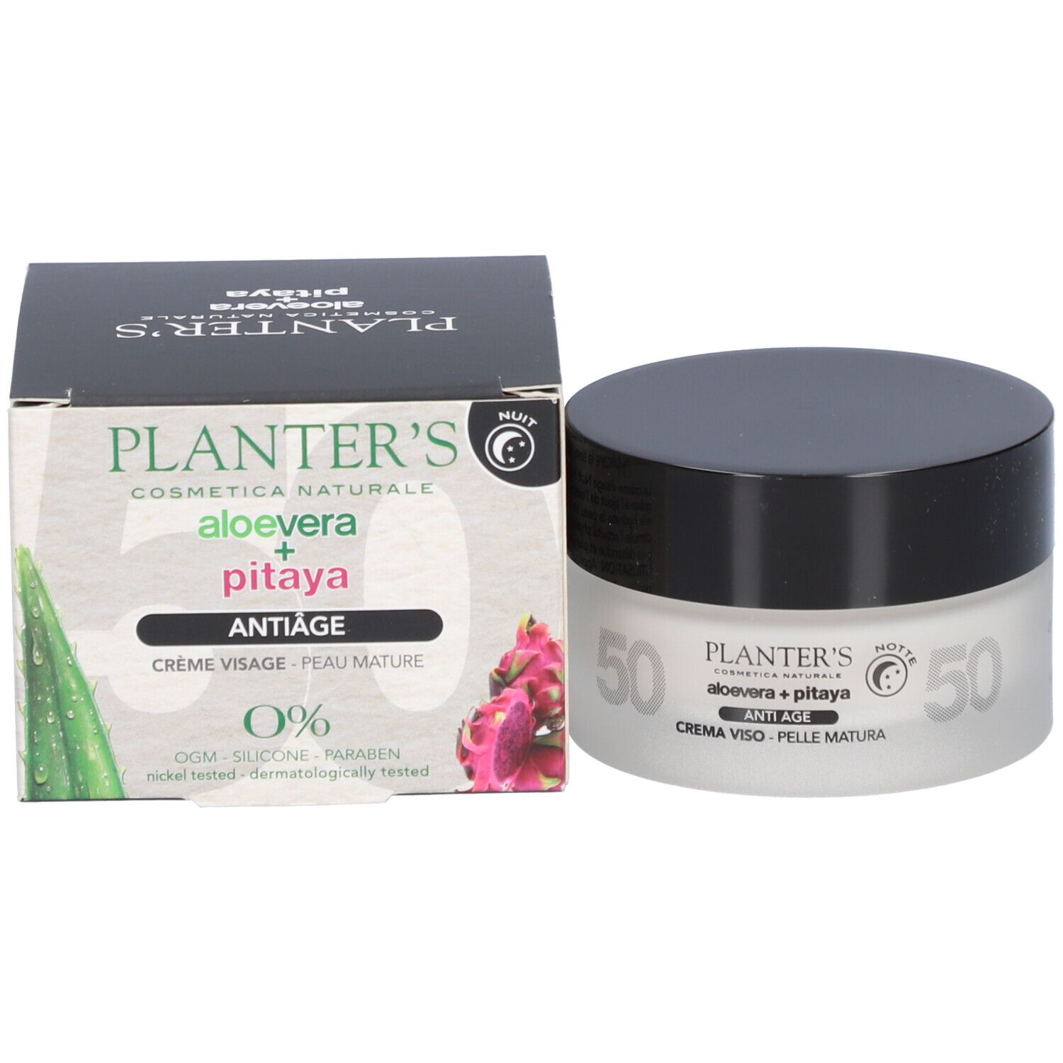 Planter's Cosmetica Naturale Aloë Vera Anti-Age Nachtcrème