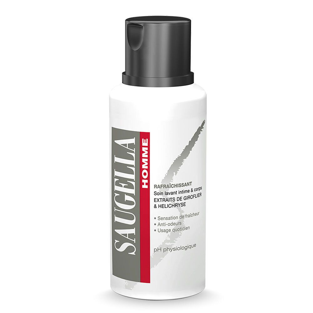 SAUGELLA HOMME EMULSION NETTOYANTE - Emulsion nettoyante.  - fl 200 ml
