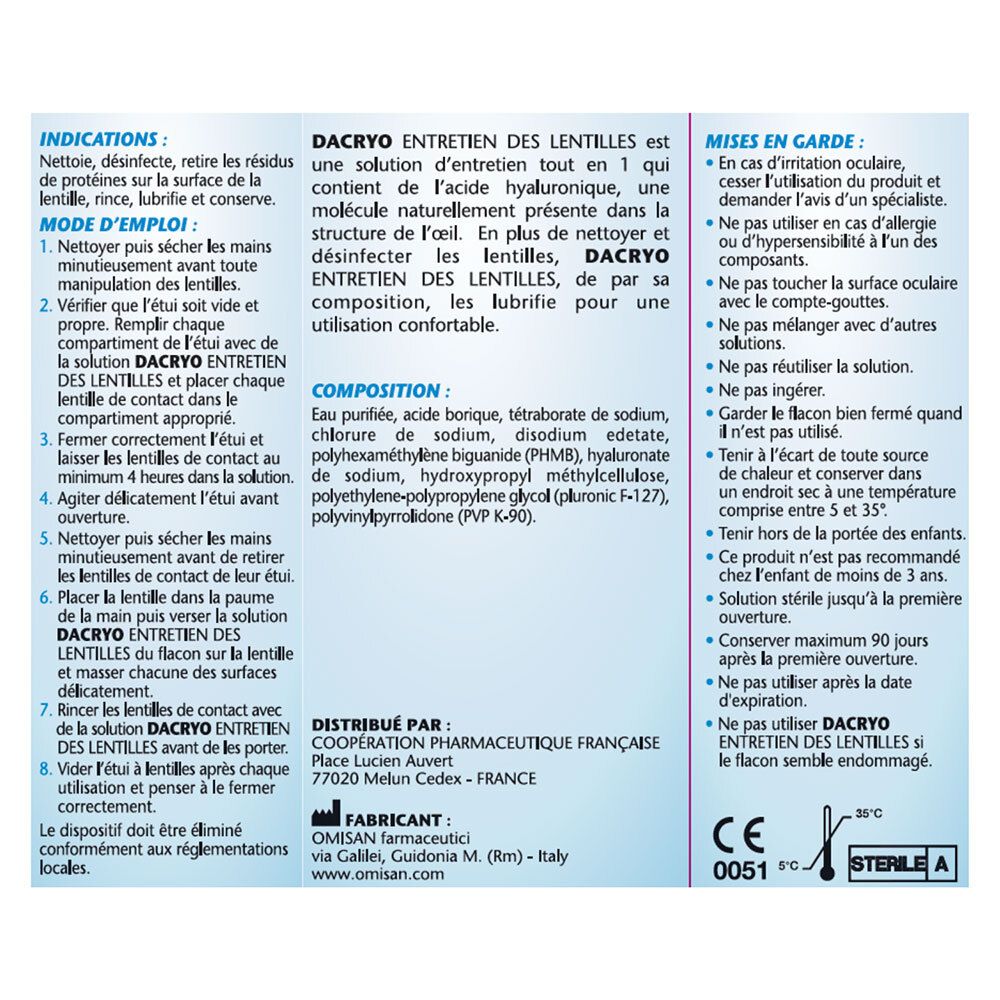 Dacryo® - 6 in 1 lenzenvloeistof