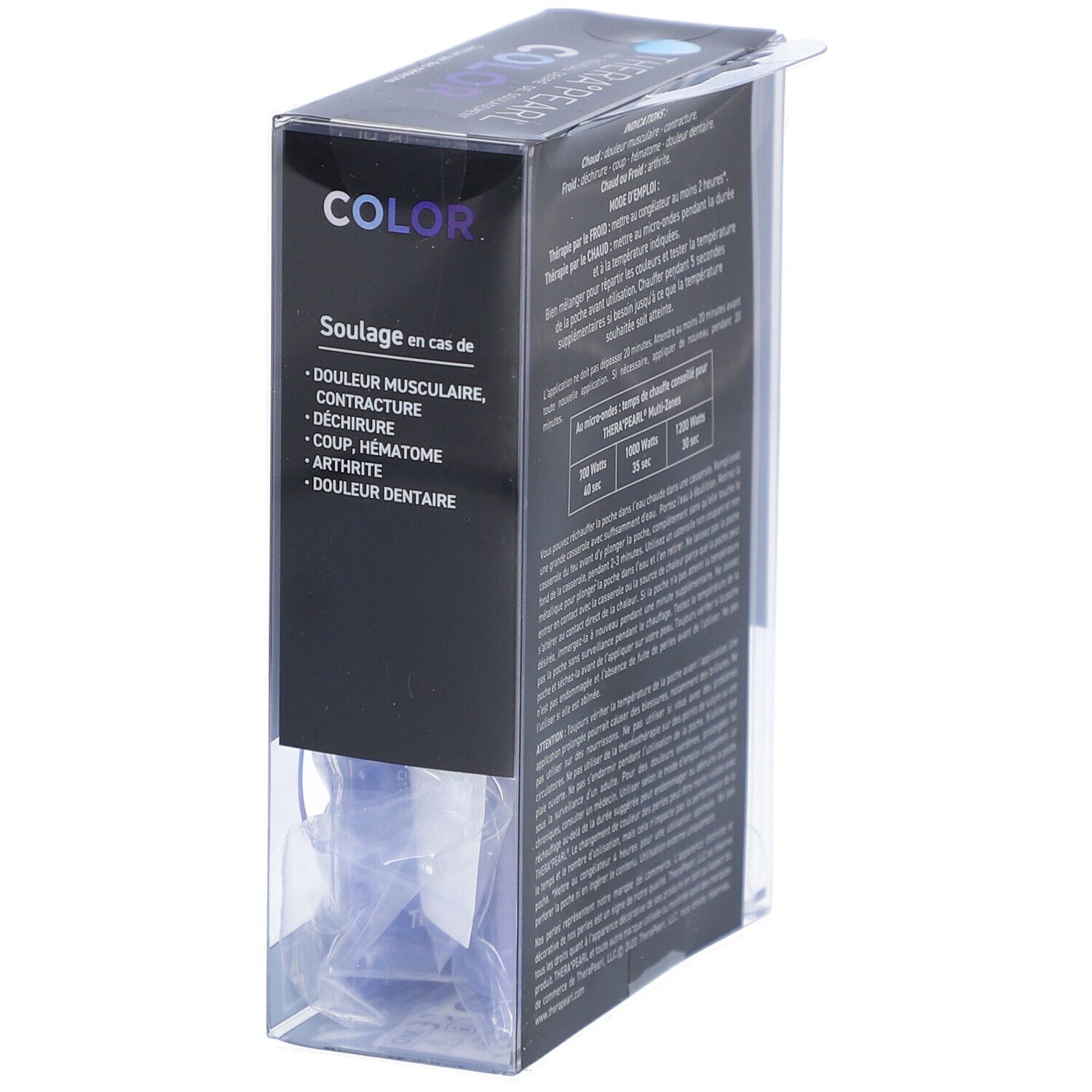 TheraPearl Compresse Couleur Multi-Zones Réutilisable Chaud & Froid