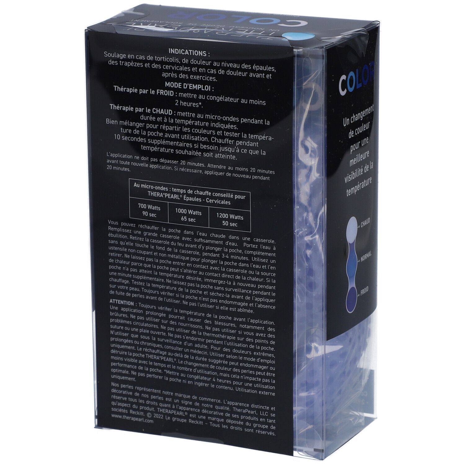 TheraPearl Kleurcompress Schouder & Nek Herbruikbaar Warm & Koud