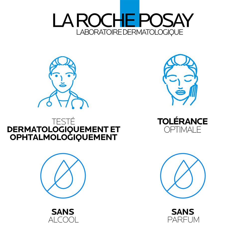 LA ROCHE POSAY EAU MICELLAIRE ULTRA BIPHASÉE - Eau micellaire biphasée démaquillante visag