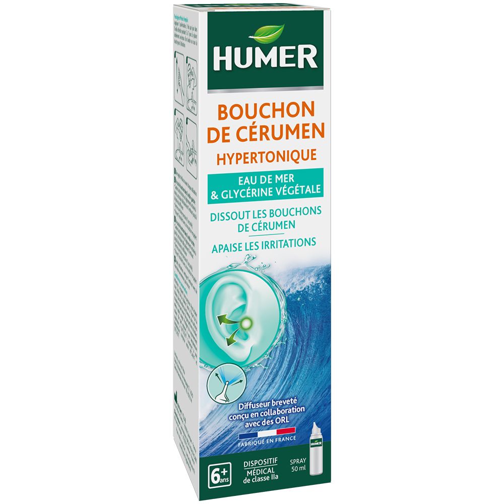 Humer Hypertonische Oorsmeerverwijderaar Spray