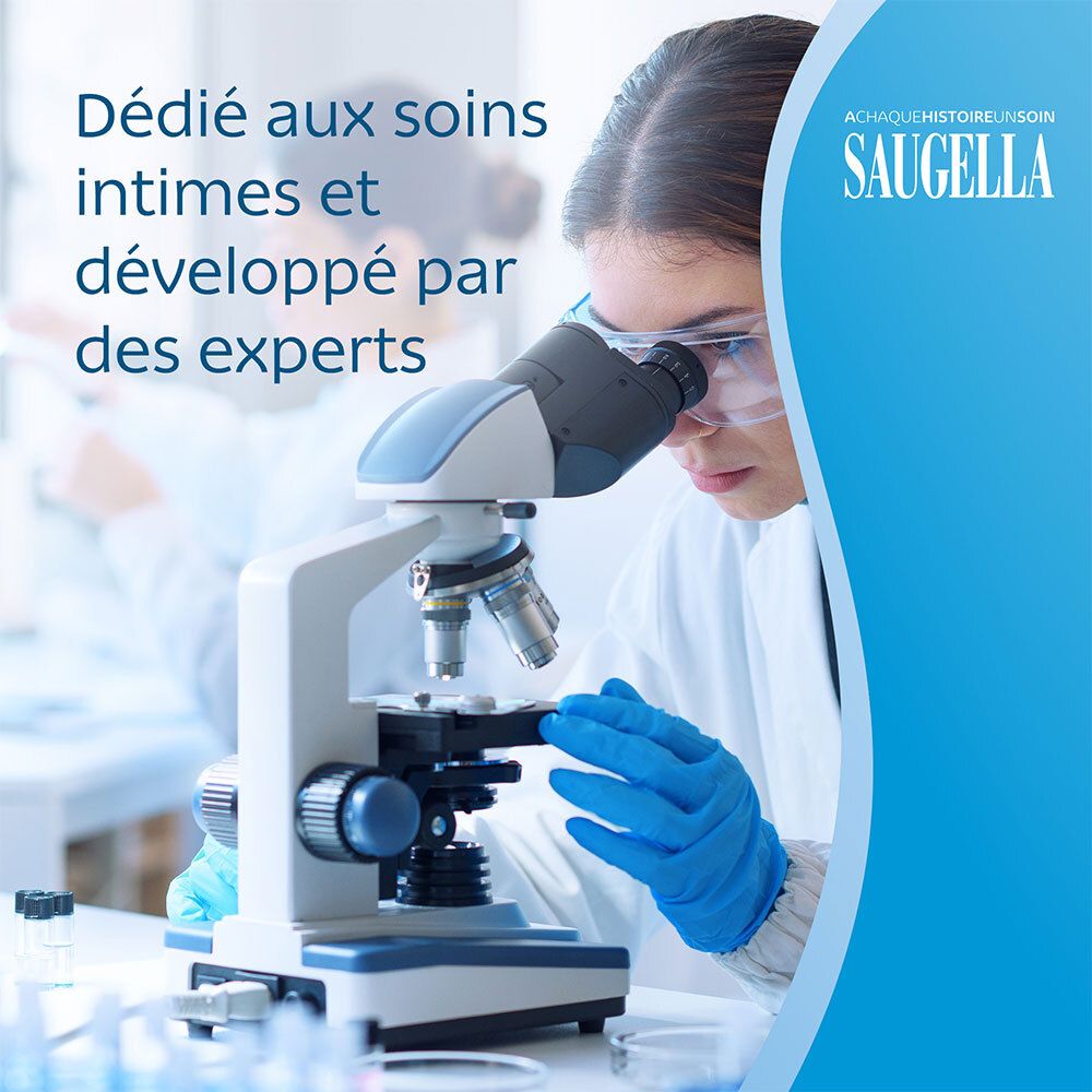 SAUGELLA LIGNE BLEUE HYDRASERUM - Soin lavant doux pour usage intime.  - fl 200 ml