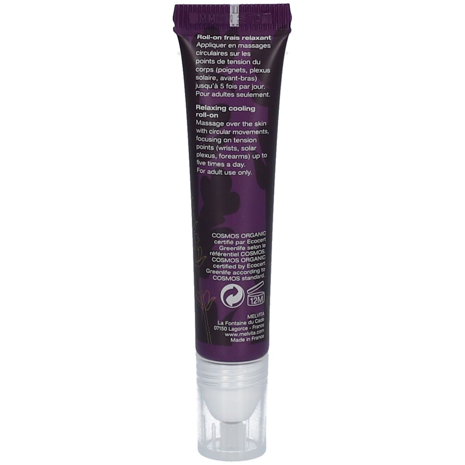 Melvita Roll-on Frais Relaxant