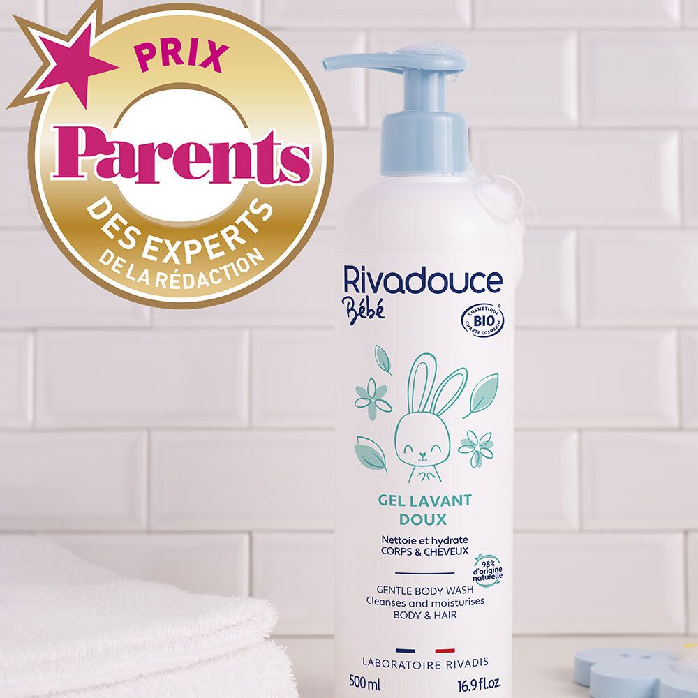 Rivadouce Bébé Gel Lavant Doux bio