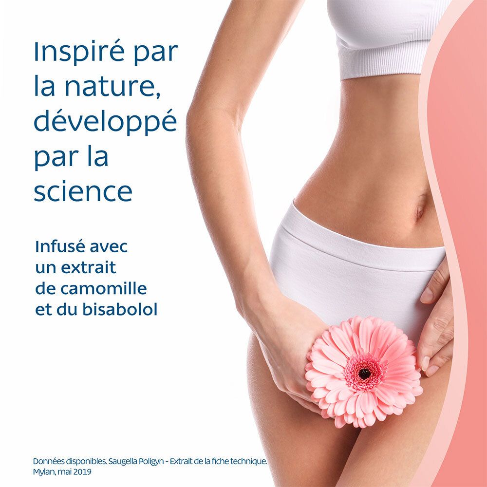 SAUGELLA POLIGYN LIGNE ROSE SOIN LAVANT INTIME - Soin lavant pour usage intime.  - fl 500